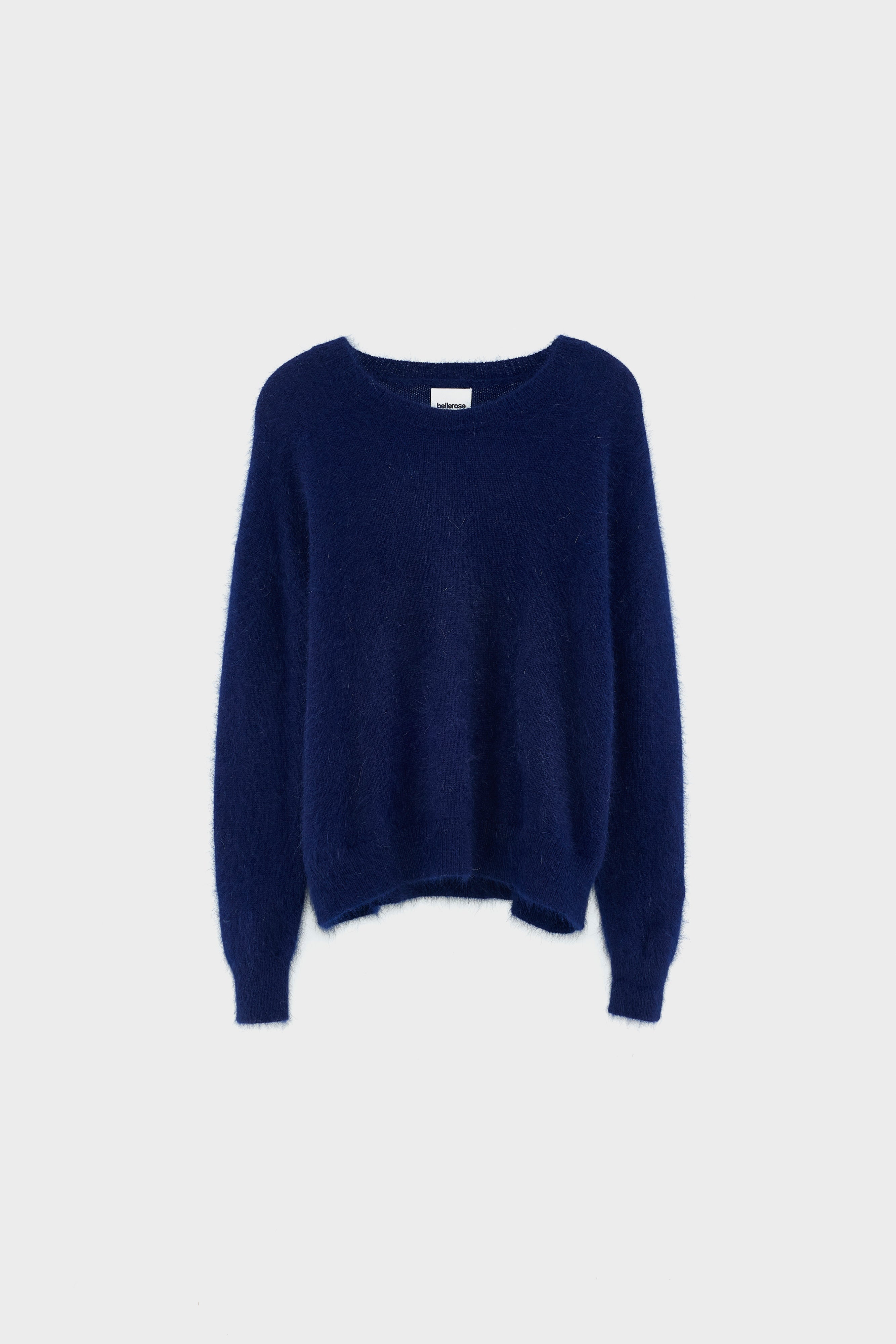 Pull en angora Datus (252 / W / NAVY)