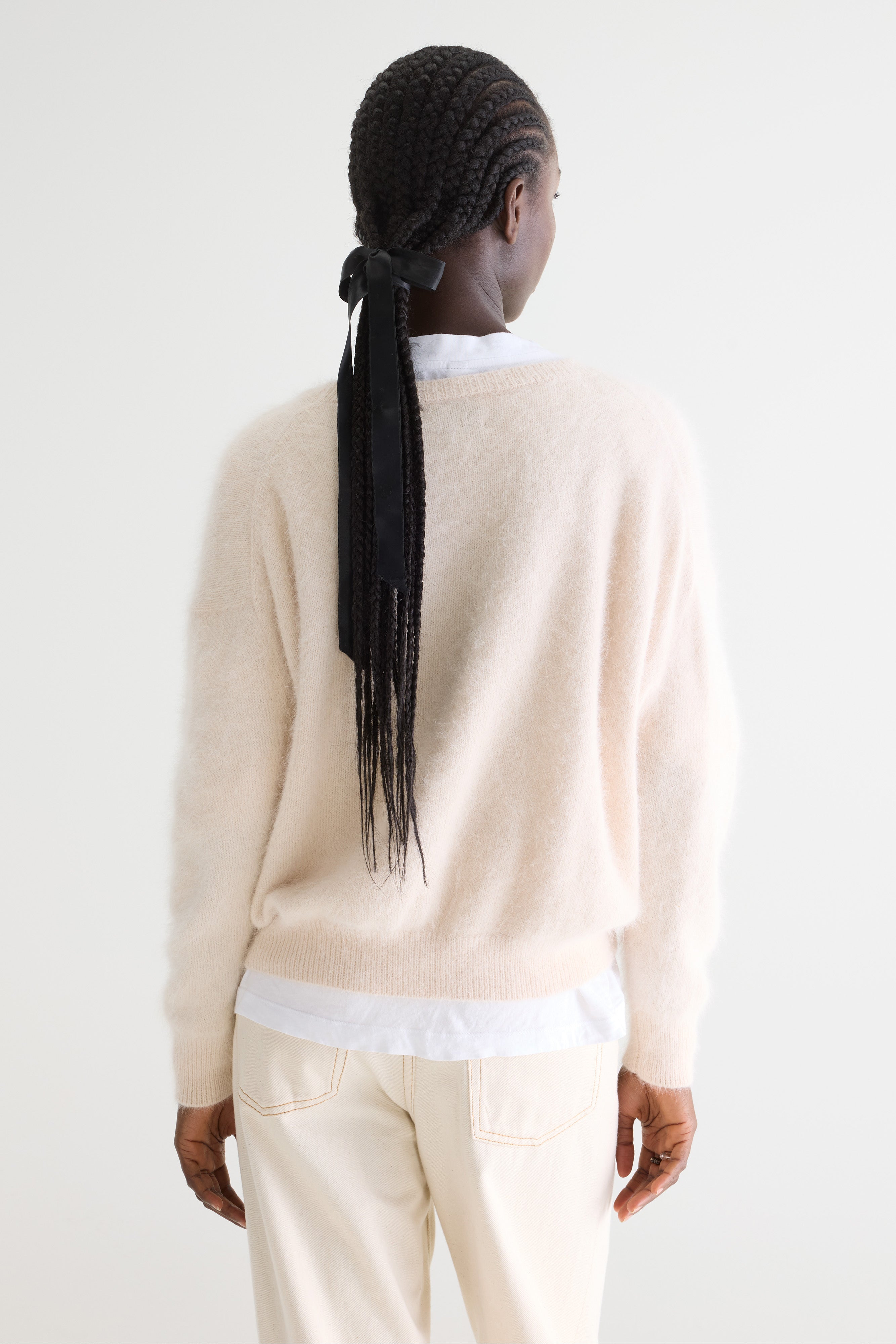 Datus Angora-blend Sweater - Parchemin For Women | Bellerose