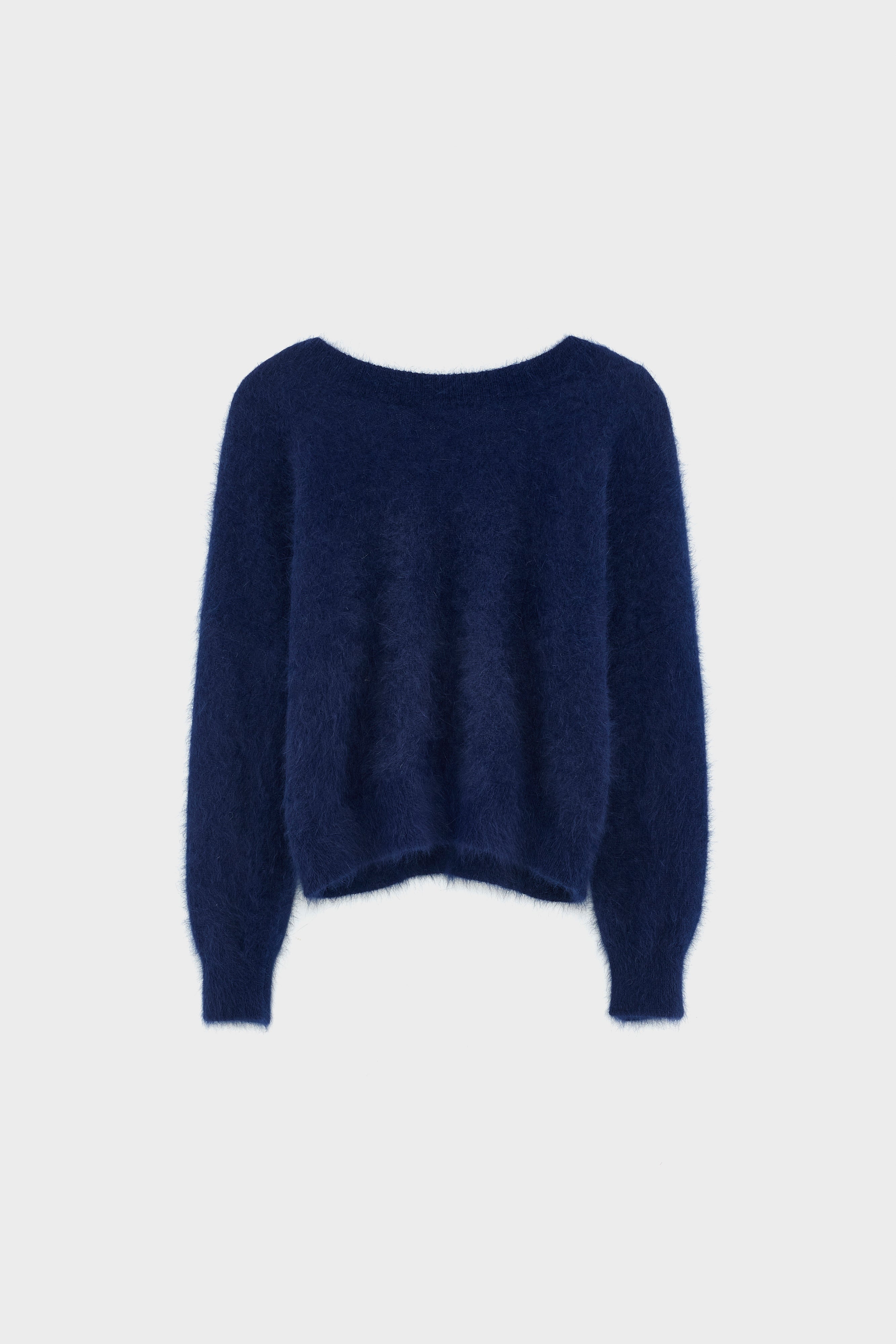 Datev angora-blend sweater (252 / W / NAVY)