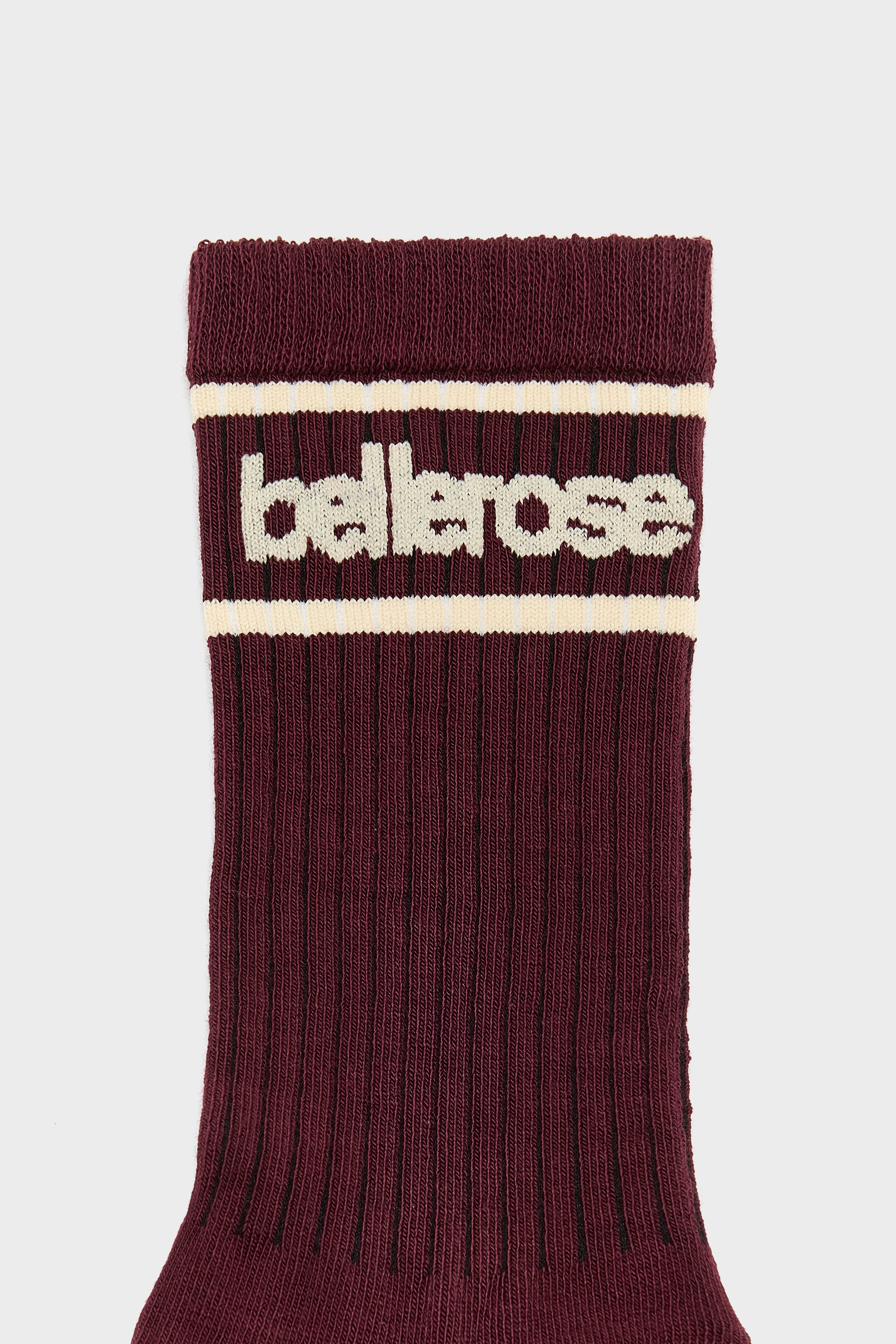 Vrel Crew Socks - Fig / Swan For Unisex | Bellerose