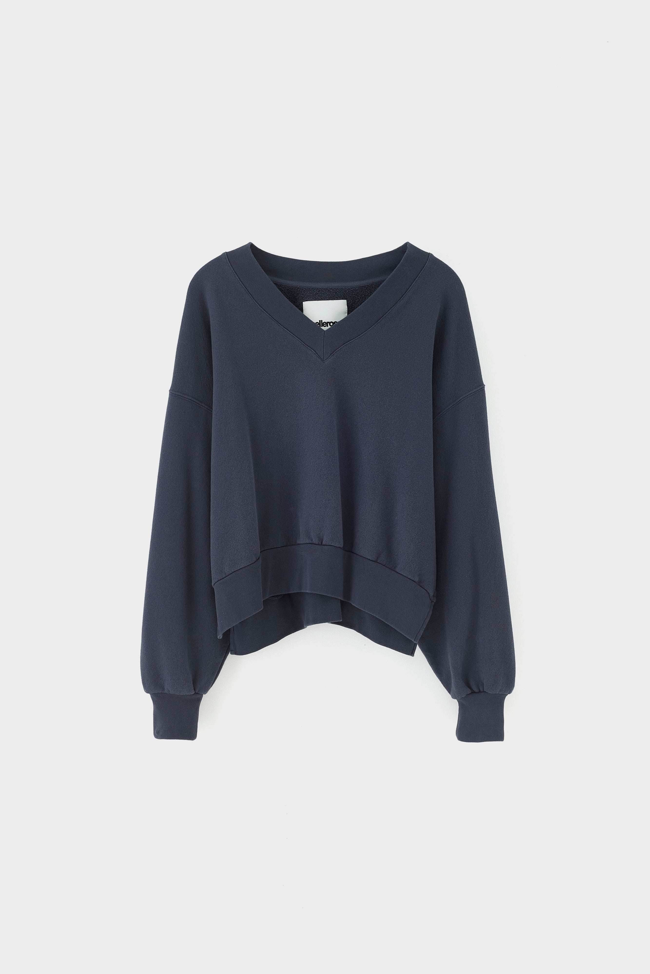 Varola v-neck sweatshirt (262 / W / NAVY)