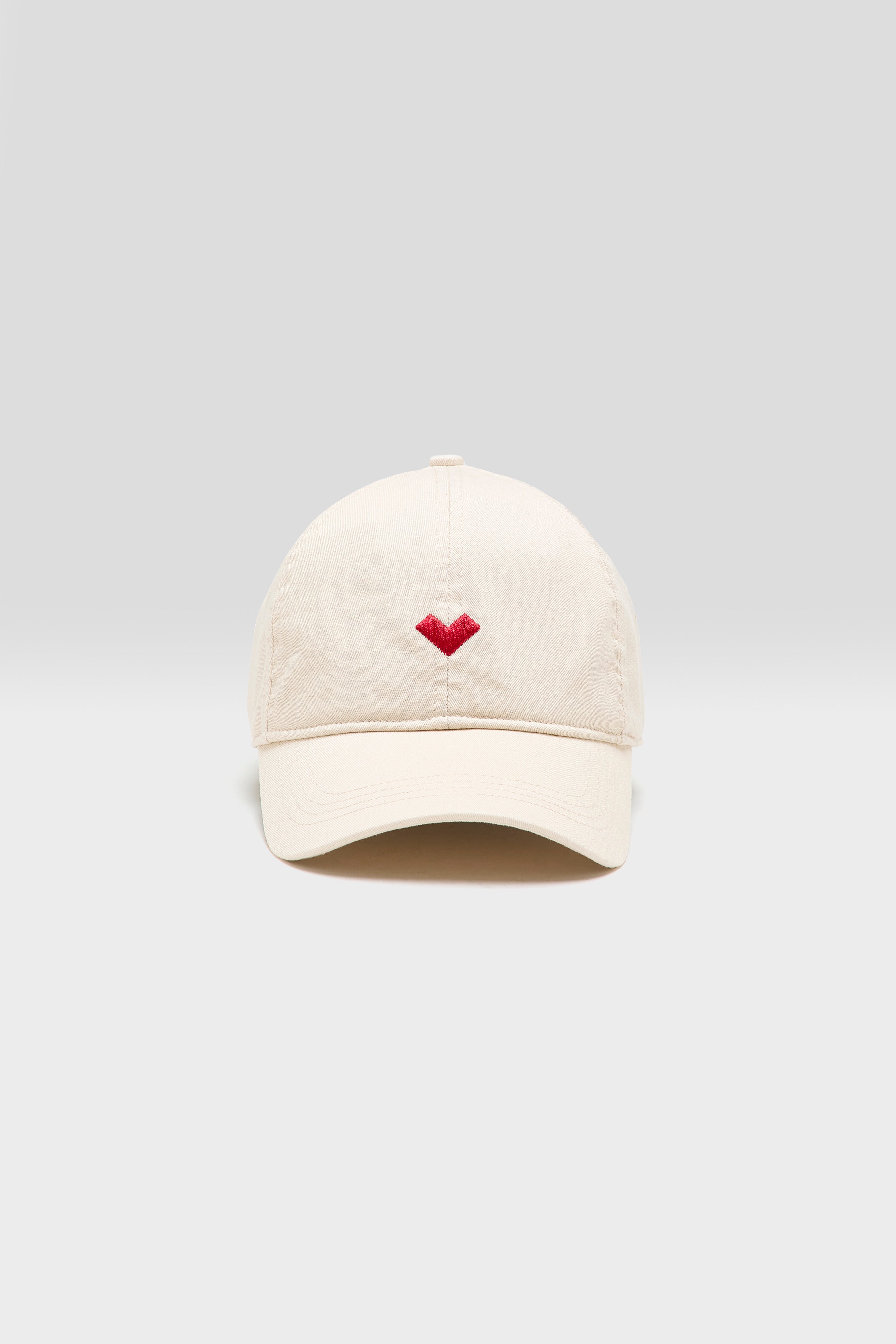 Dacor Baseball Cap - Poppy / Swan For Unisex | Bellerose