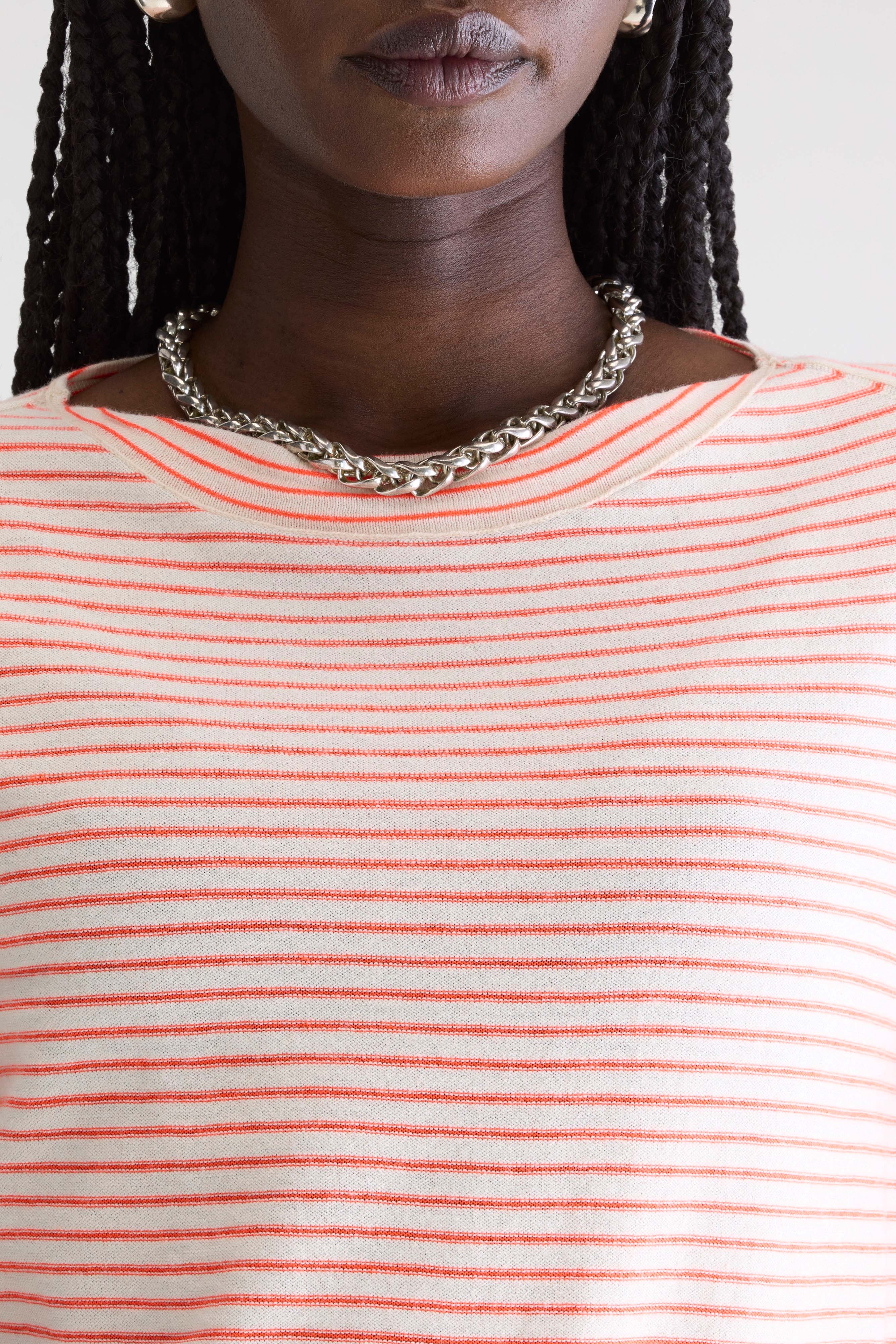 Gop boatneck sweater (252 / W / STRIPE B)