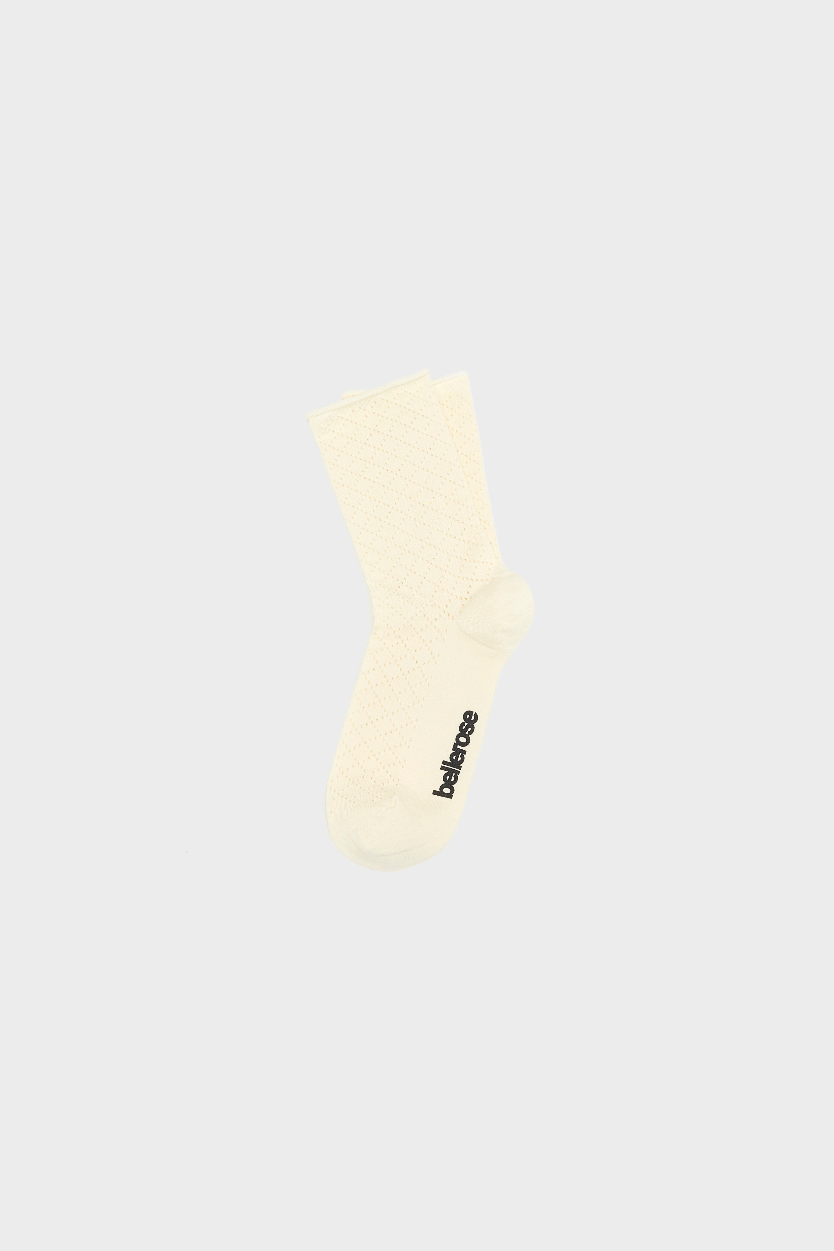 Bolio Crew Socks - Ecru For Women | Bellerose