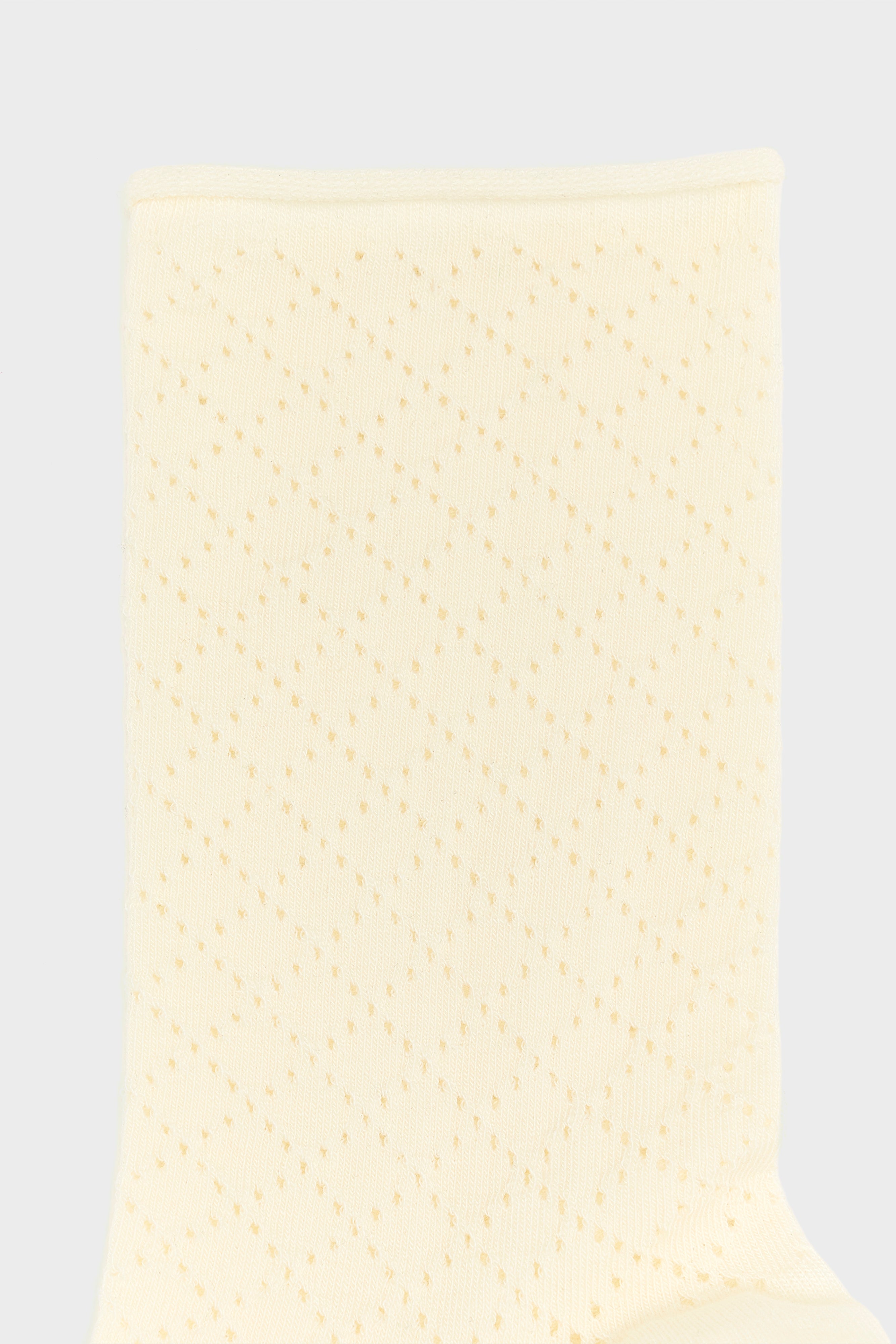 Bolio Crew Socks - Ecru For Women | Bellerose