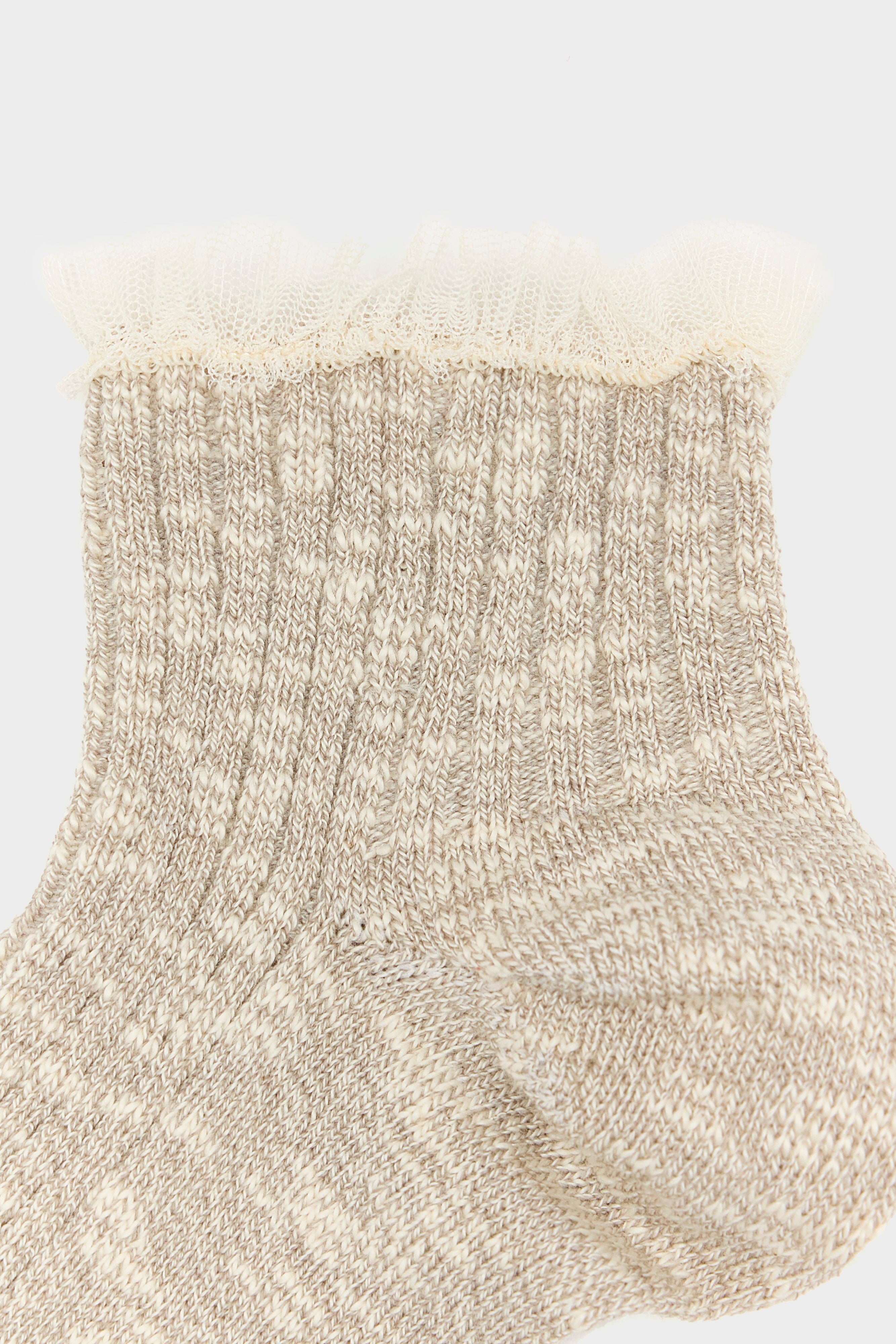 Basoli Ankle Socks - Oyster For Women | Bellerose