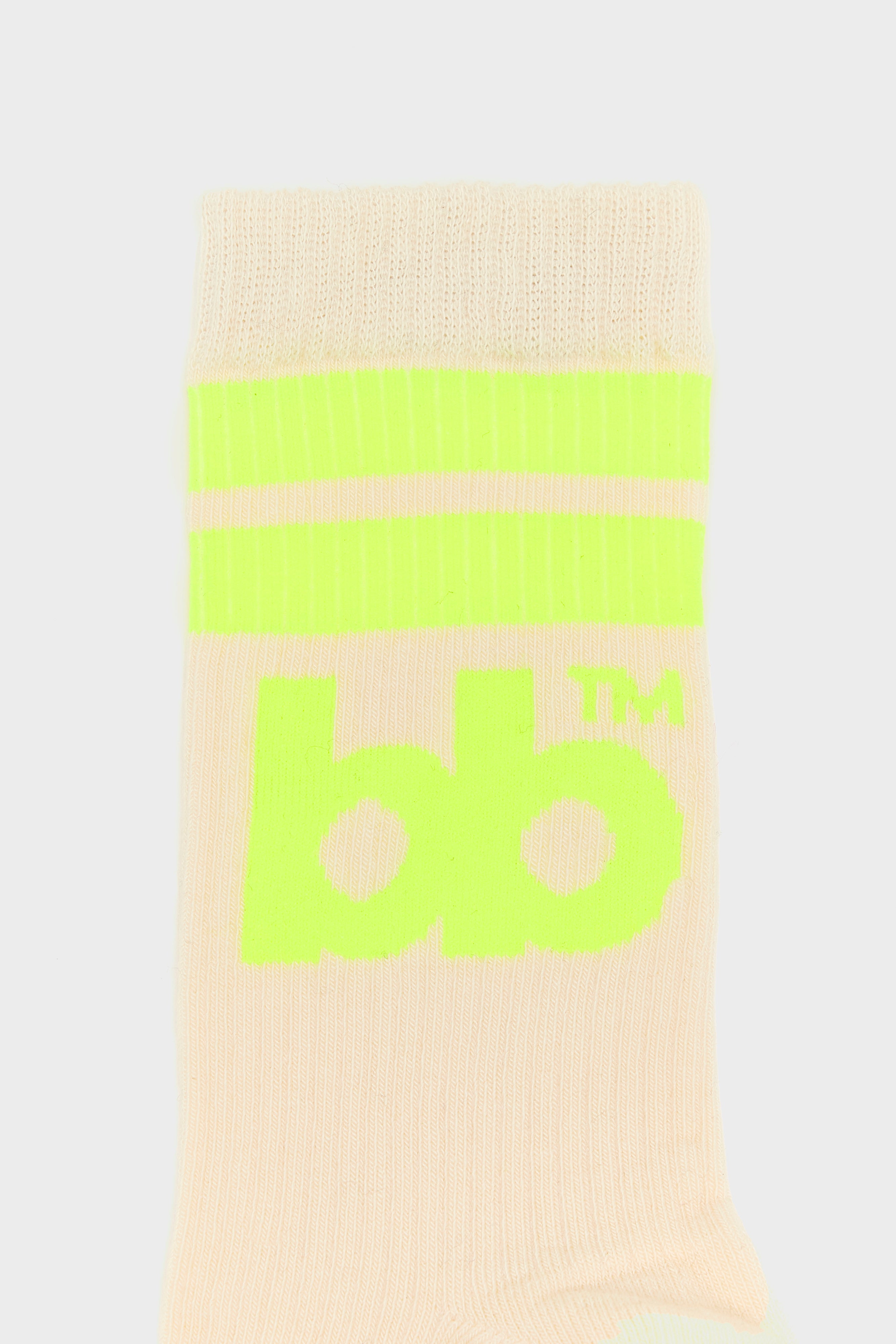 Vanot Crew Socks - Fluo / Swan For Women | Bellerose