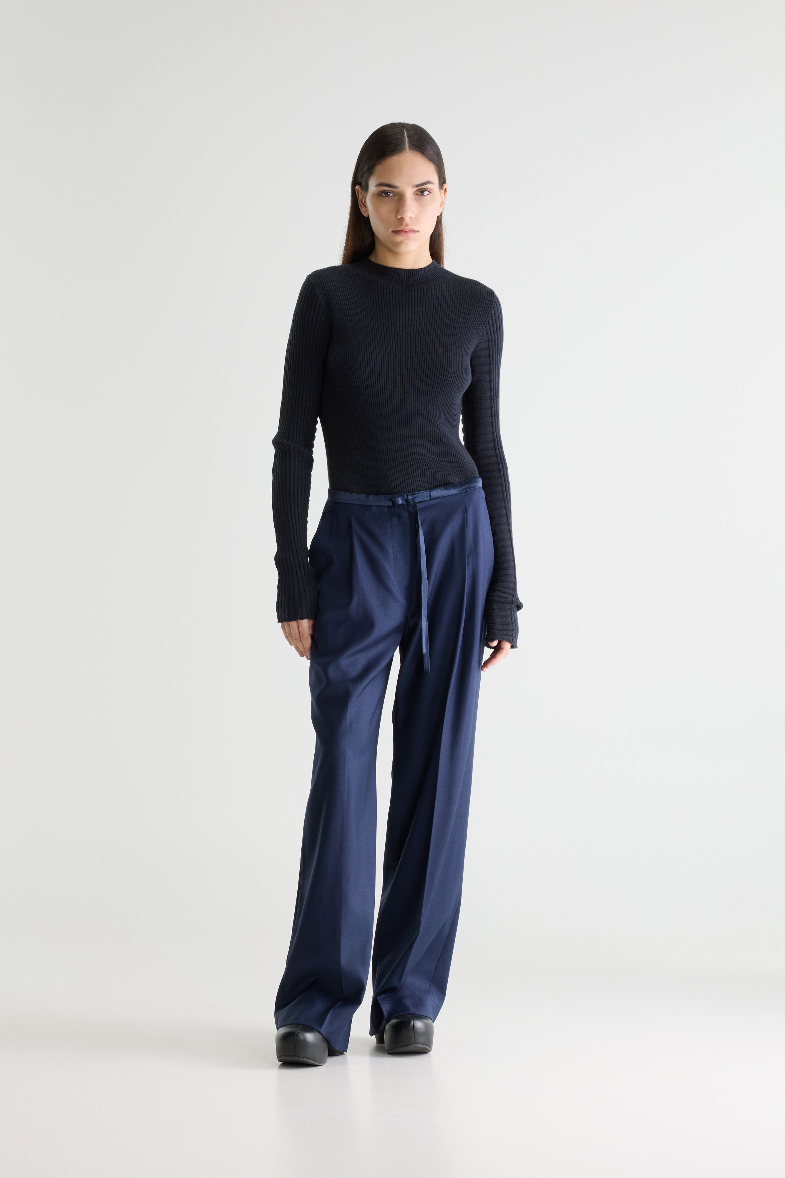 Vestal Regular Trousers - Naval For Women | Bellerose