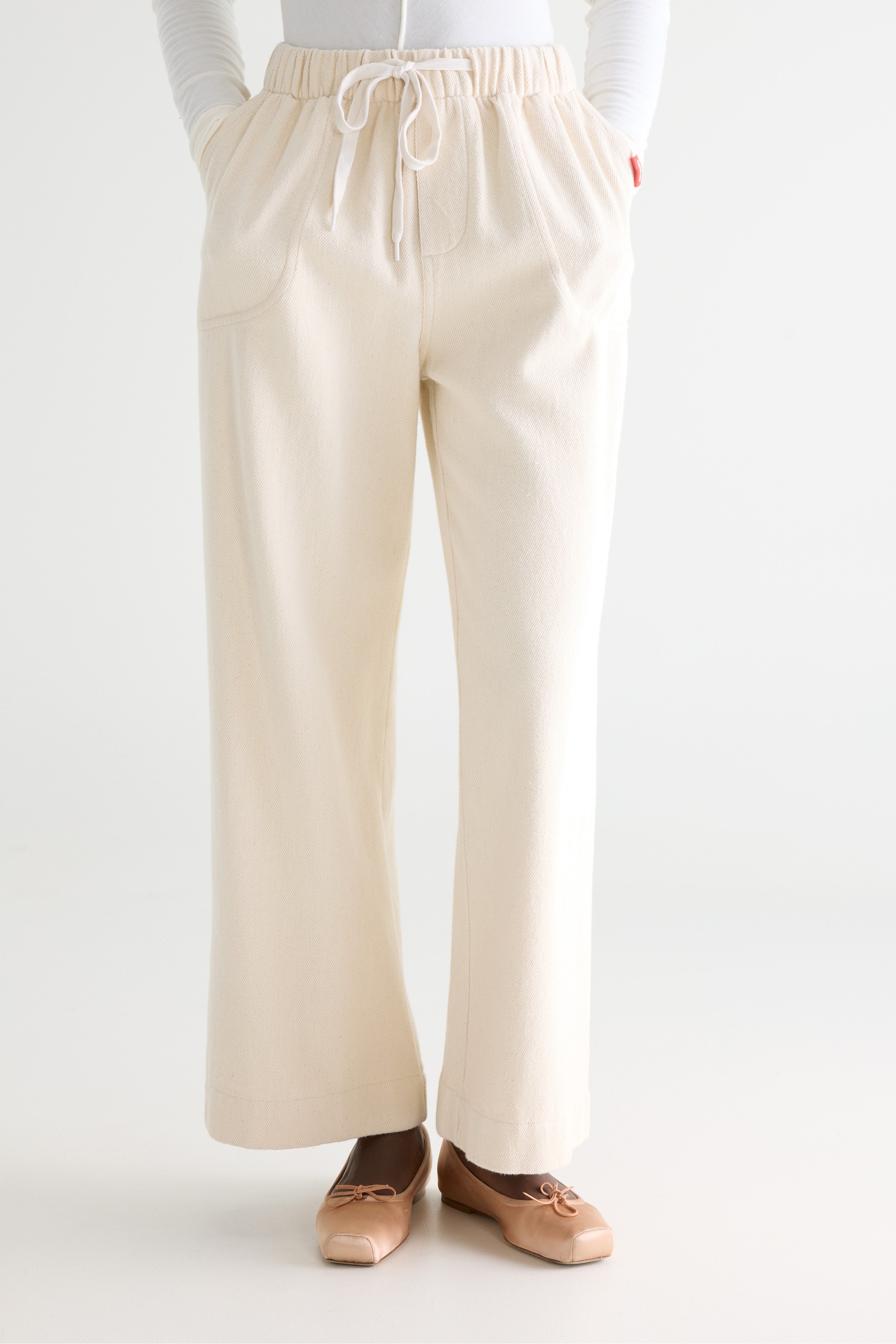 Juna Relaxed Trousers - Natural For Women | Bellerose