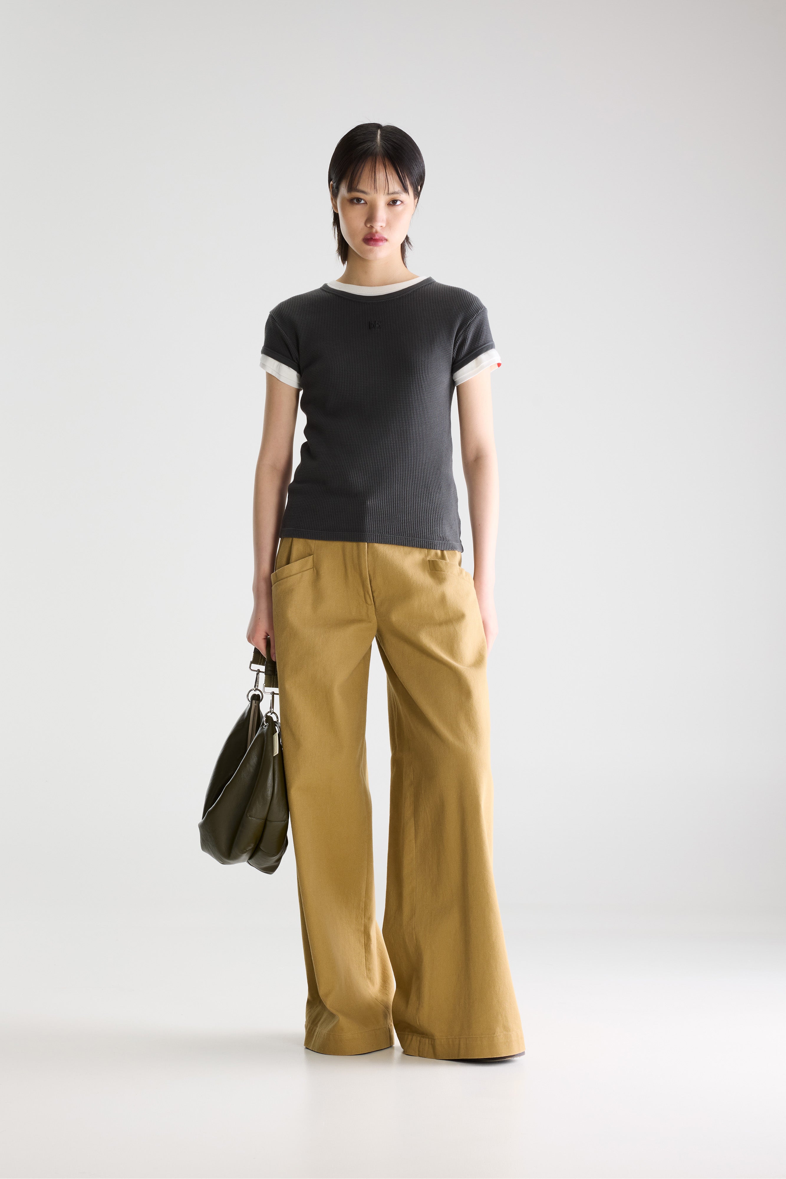 Jesper Wide Trousers - Sahara For Women | Bellerose