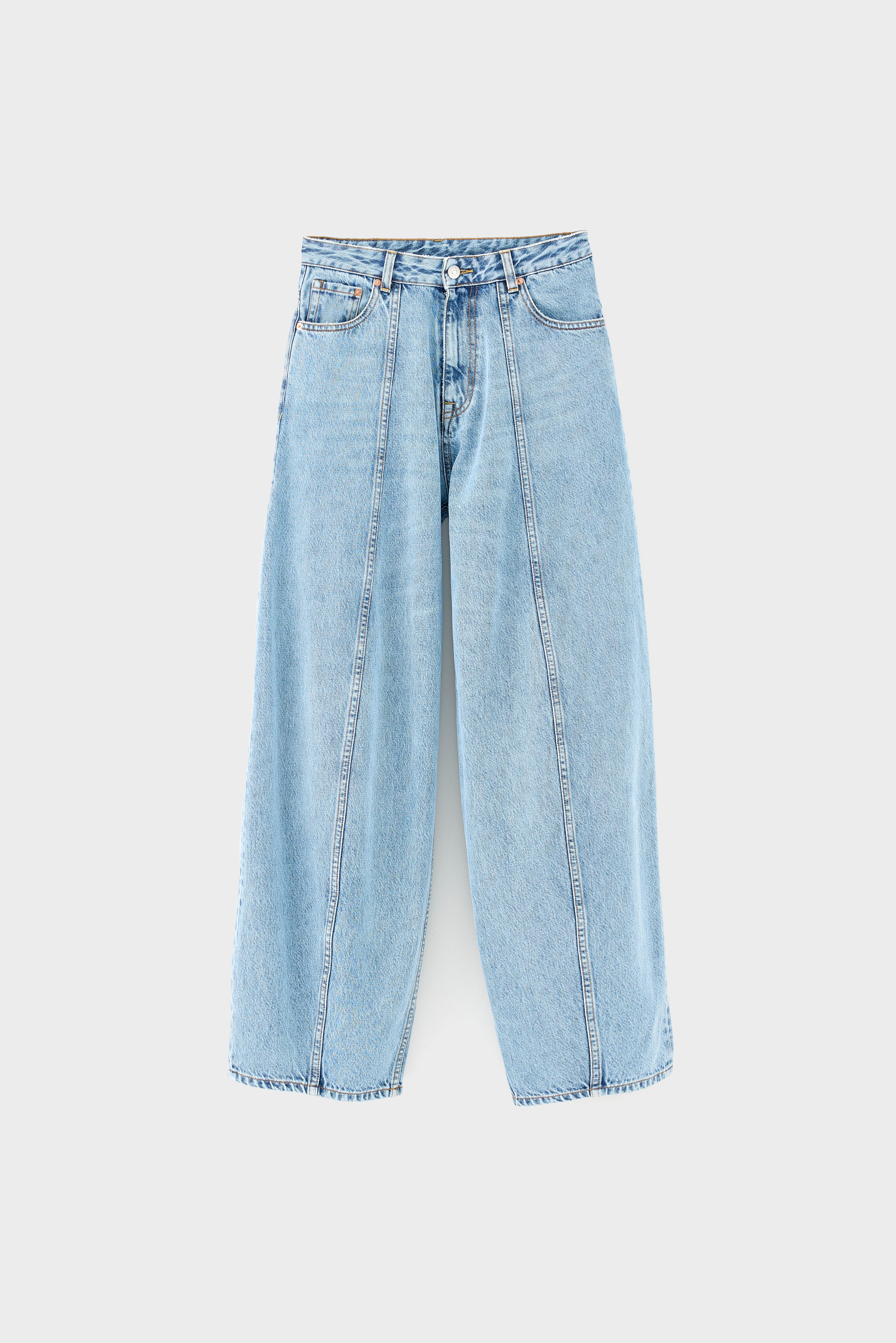 Denim N. 83 balloon jeans (261 / W / USED LT BLUE)