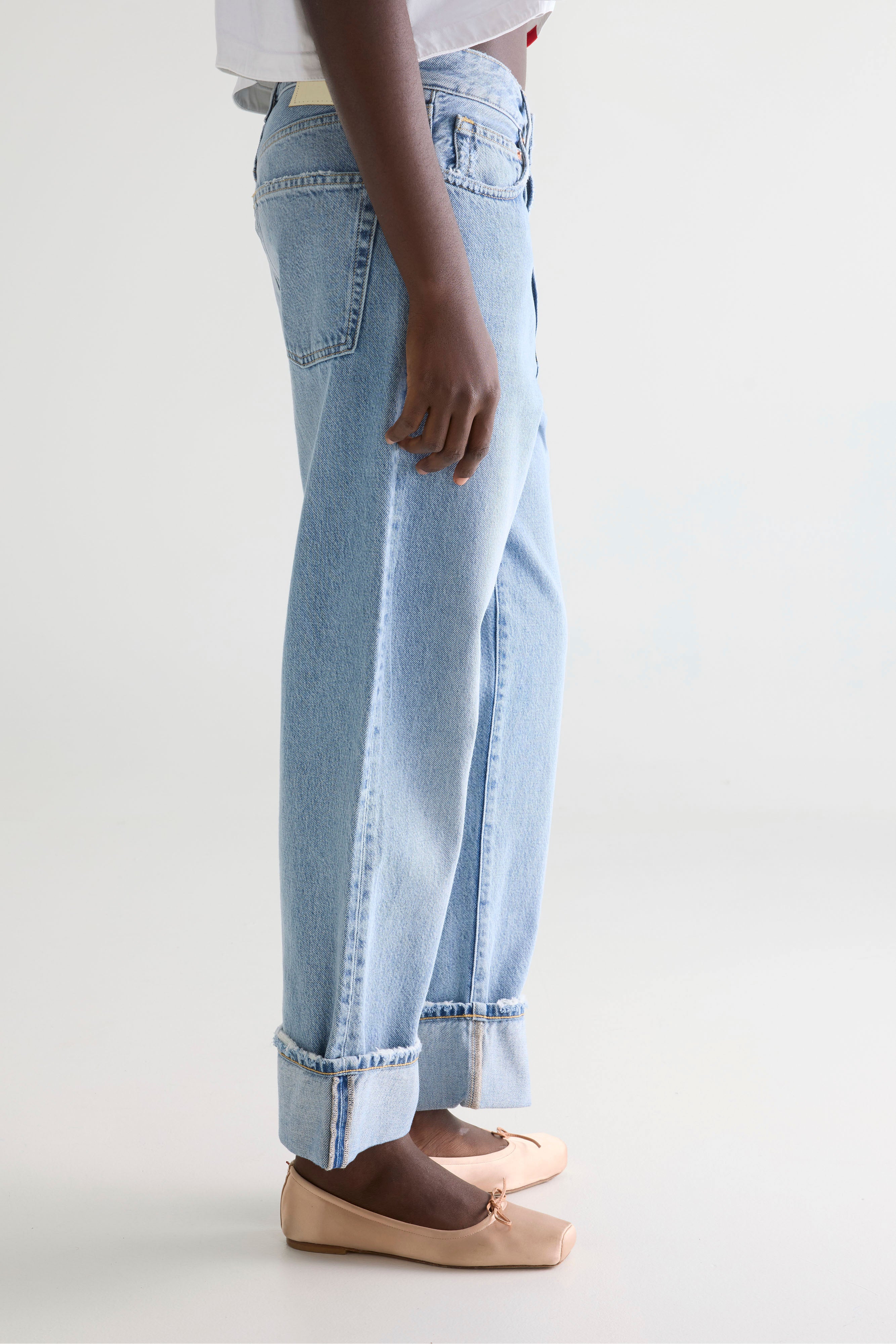 Denim N. 46 wide jeans (261 / W / BLUE BLEACH)