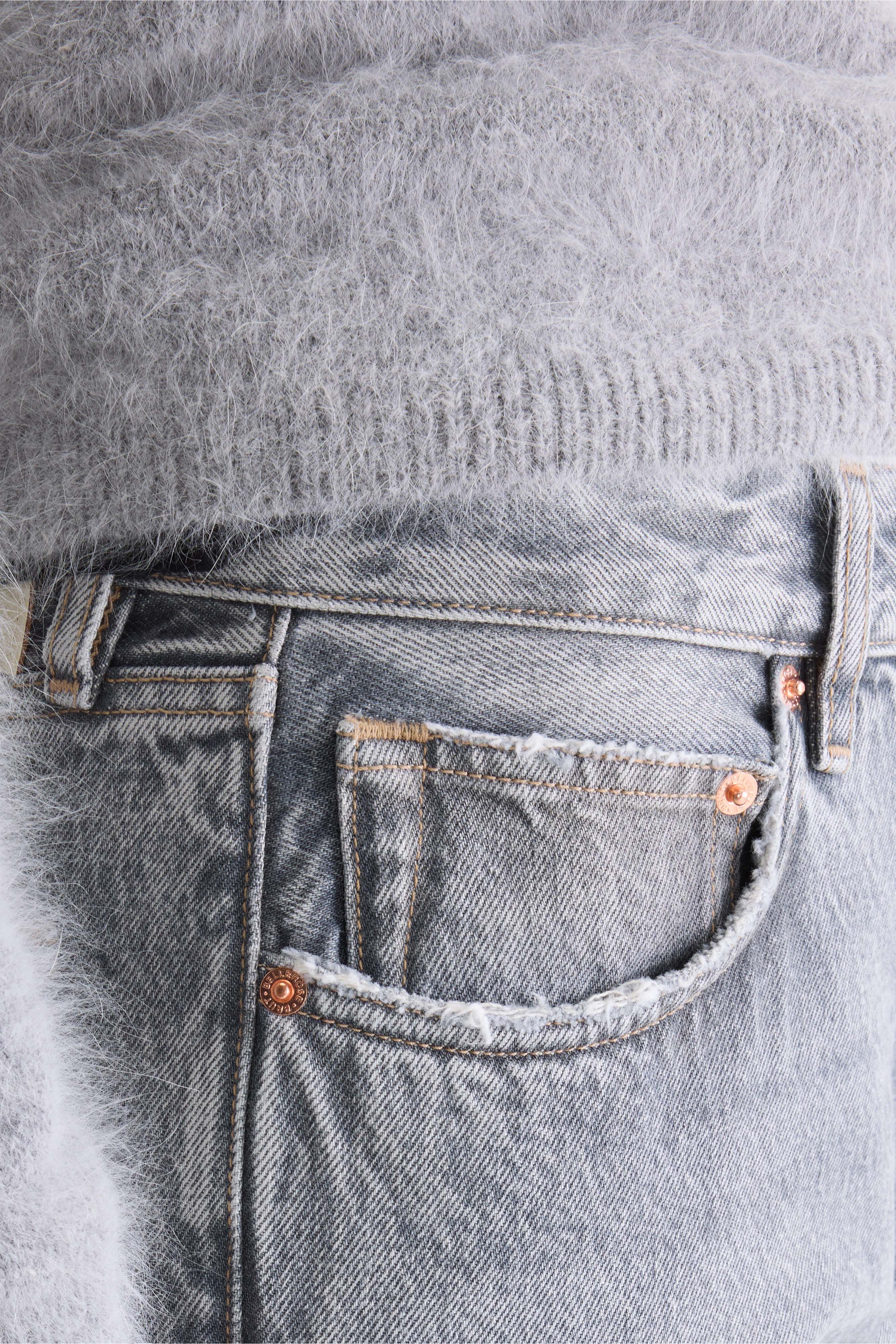Denim N. 46 wijde jeans (261 / W / USED GREY)