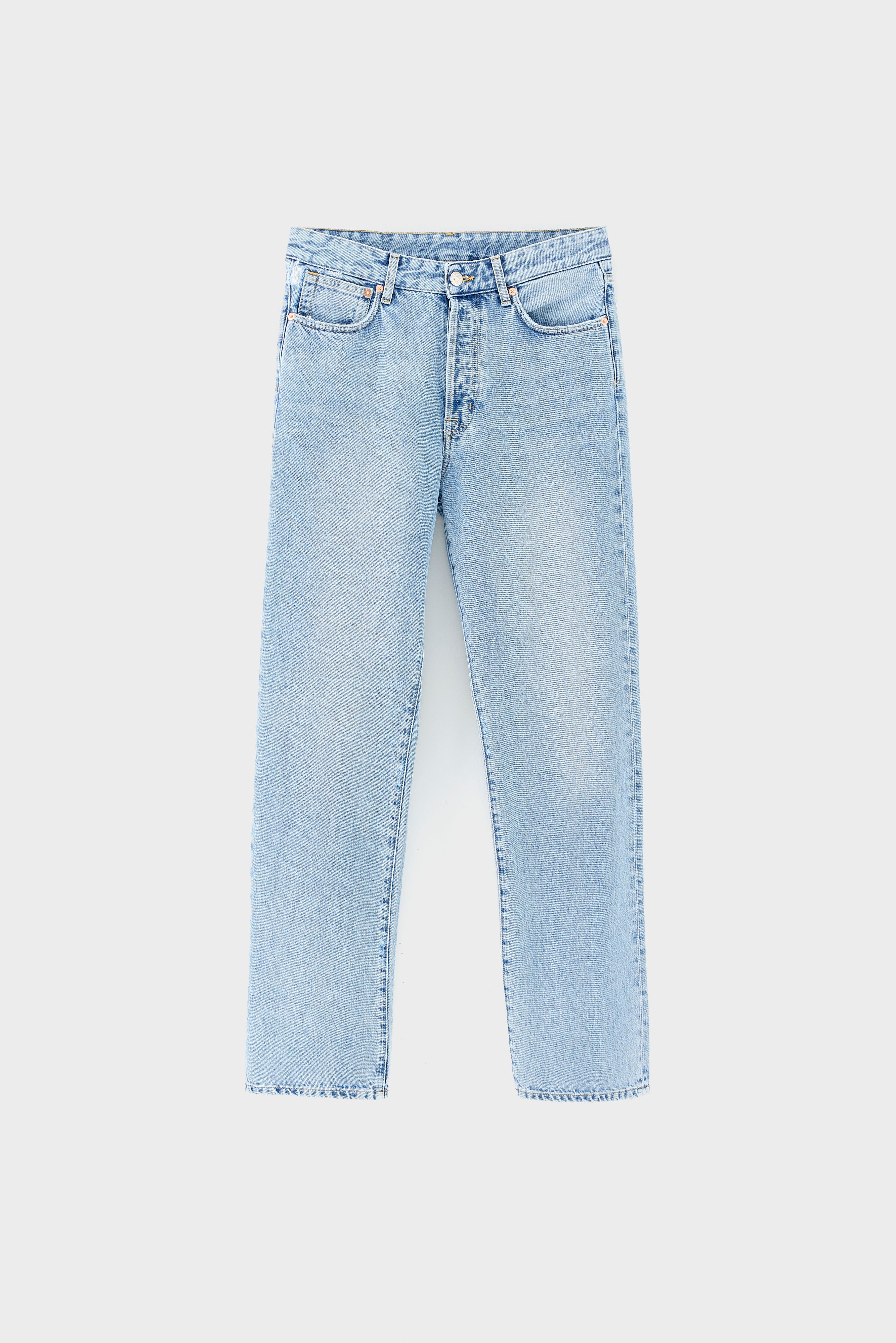 Denim N. 35 straight jeans (261 / W / LT BLUE BLEACH)