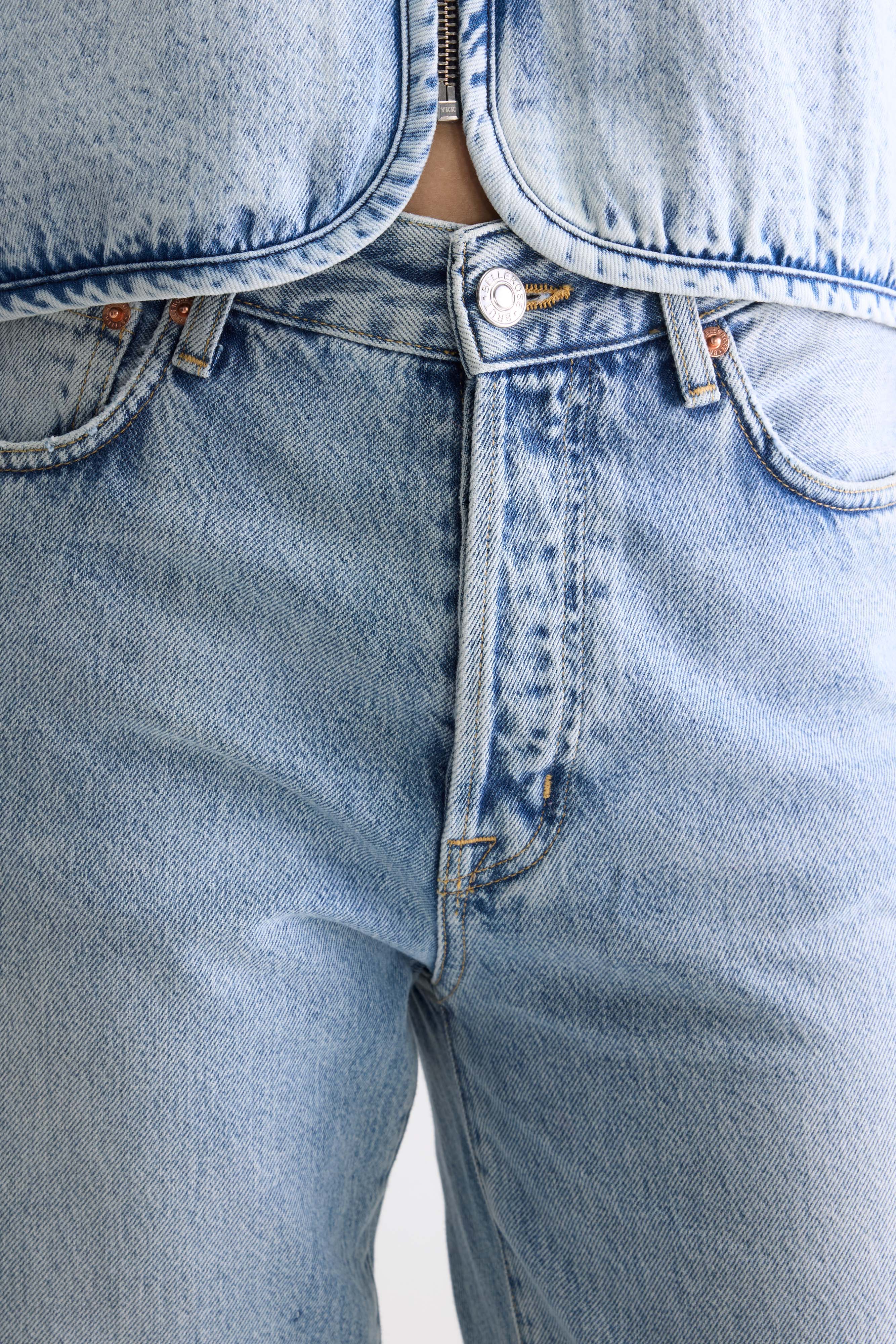 Denim N. 35 straight jeans (261 / W / LT BLUE BLEACH)