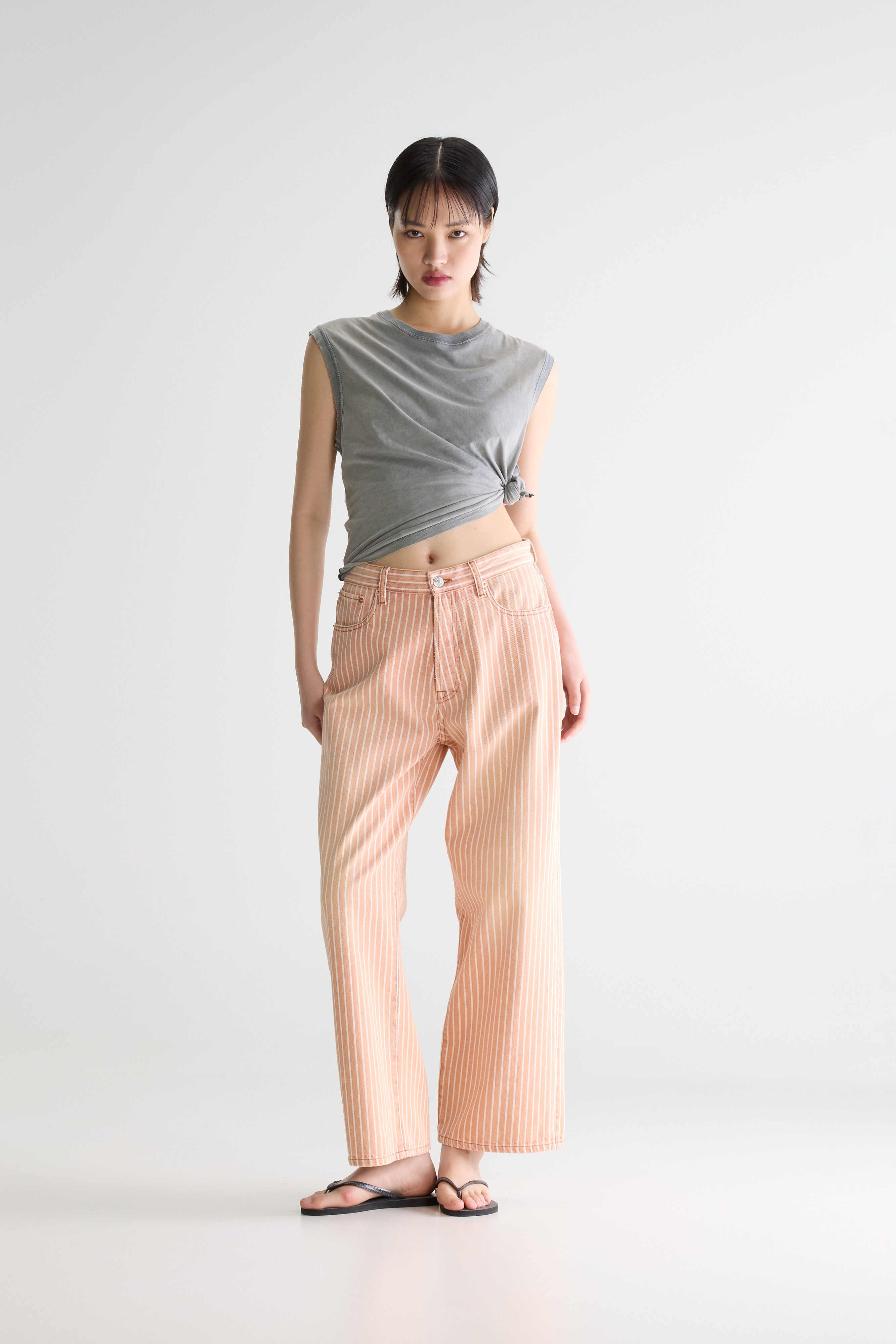 Denim N. 66 Loose Jeans - Stripe e For Women | Bellerose