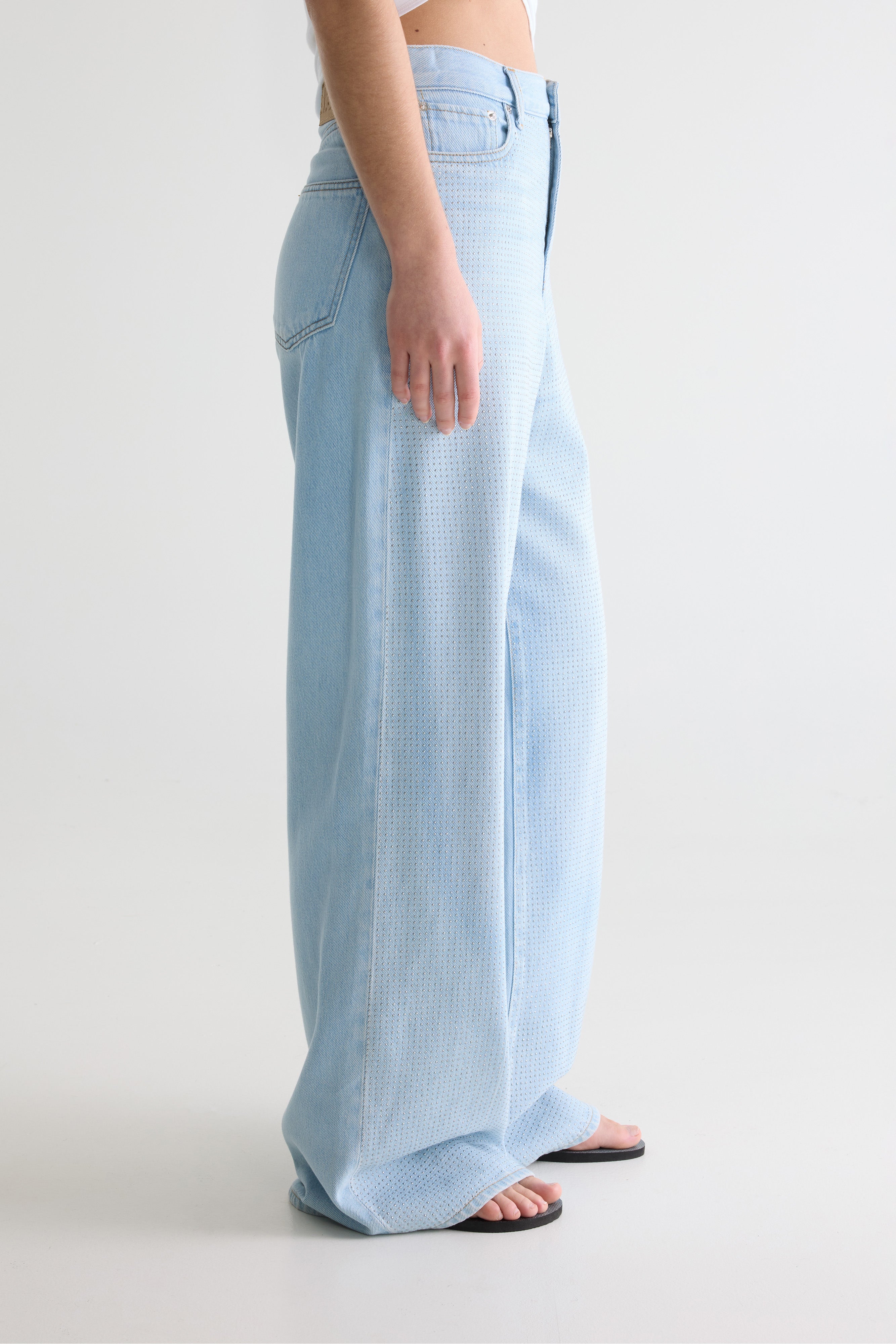 Denim N. 64 Wide Jeans - Bleach For Women | Bellerose
