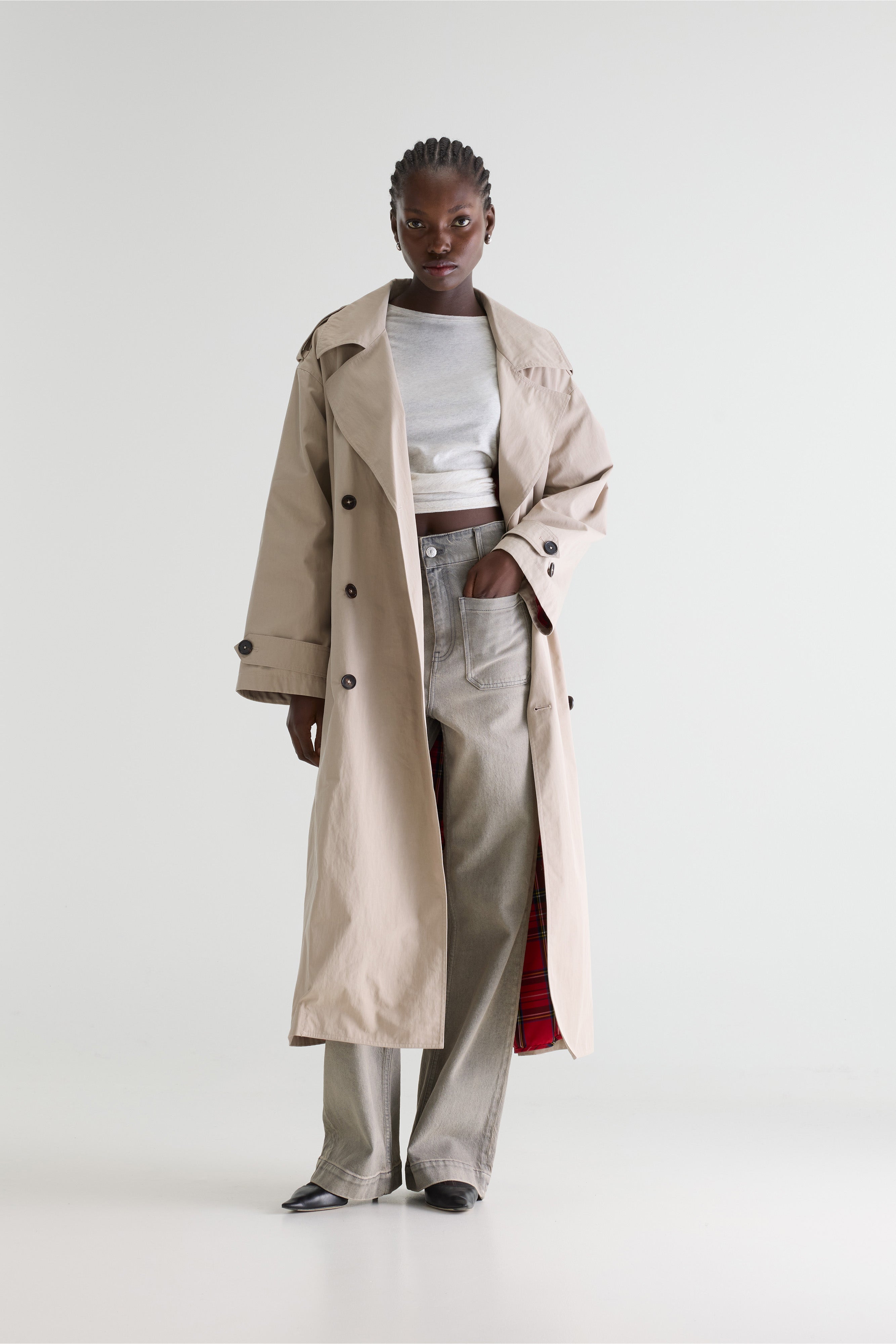 Denim N. 23 Slim Jeans - Used light grey For Women | Bellerose