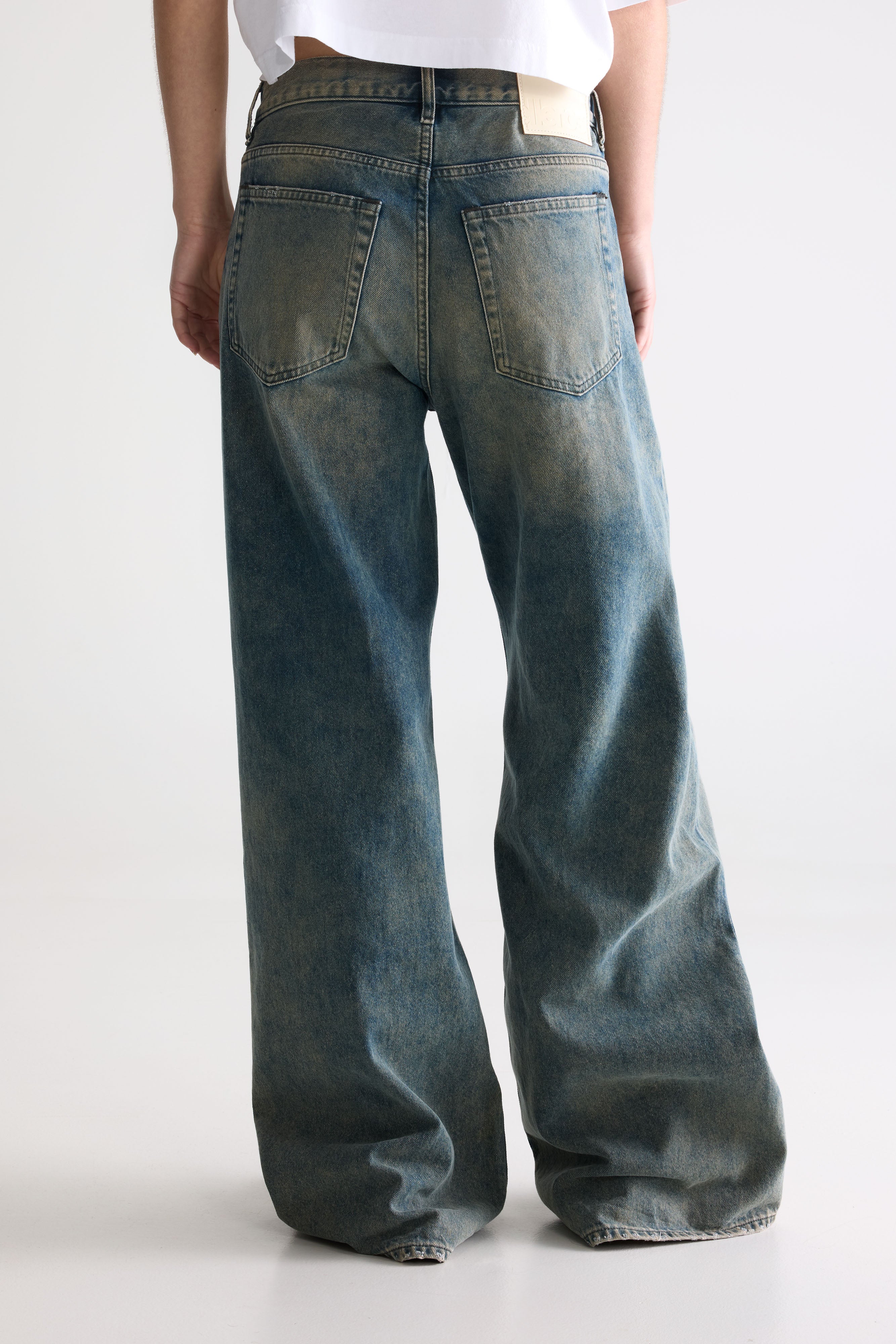 Denim N. 97 wide jeans (261 / W / DUSTY USED BLUE)