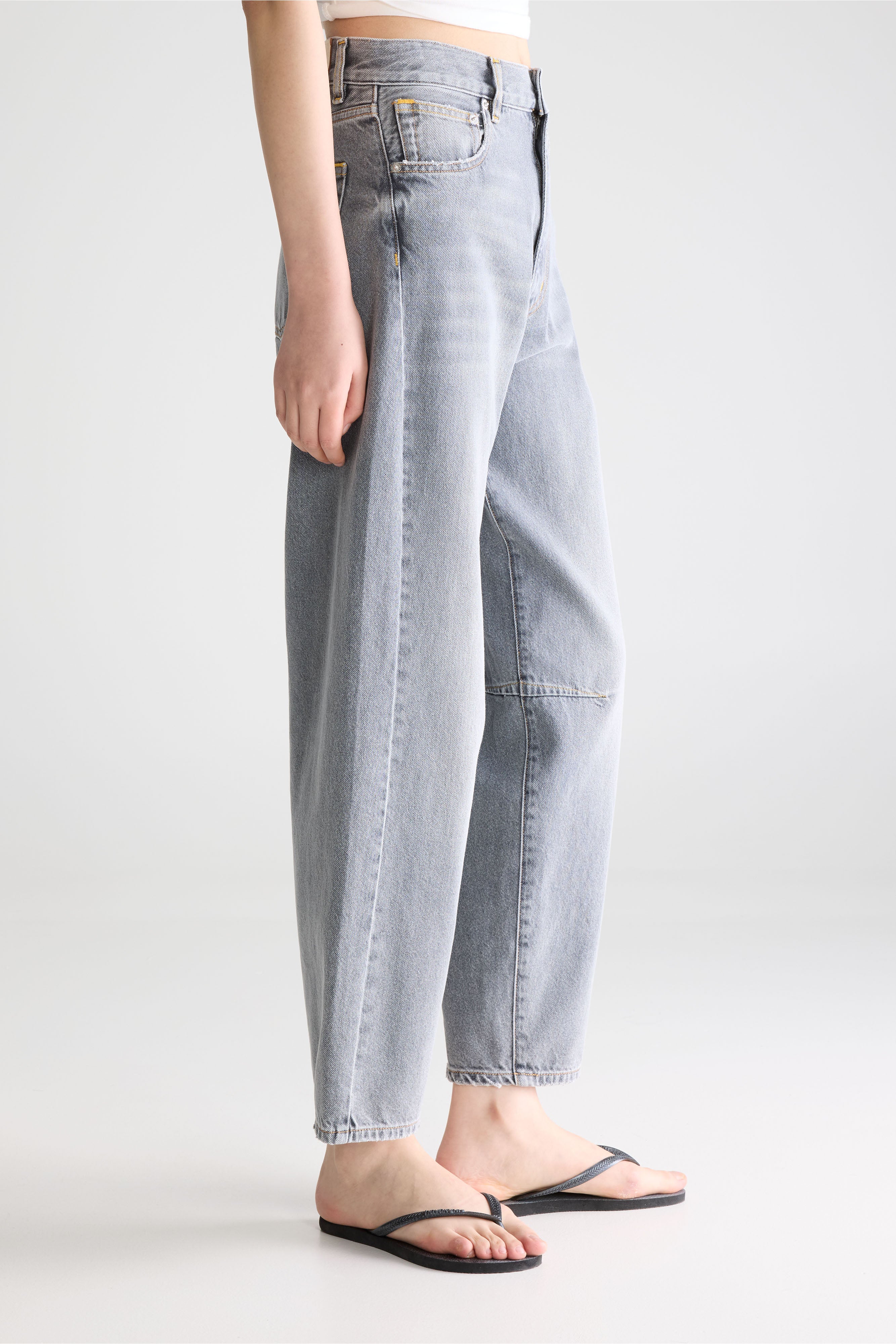 Denim N. 82 ballonjeans (261 / W / GREY BLEACH)