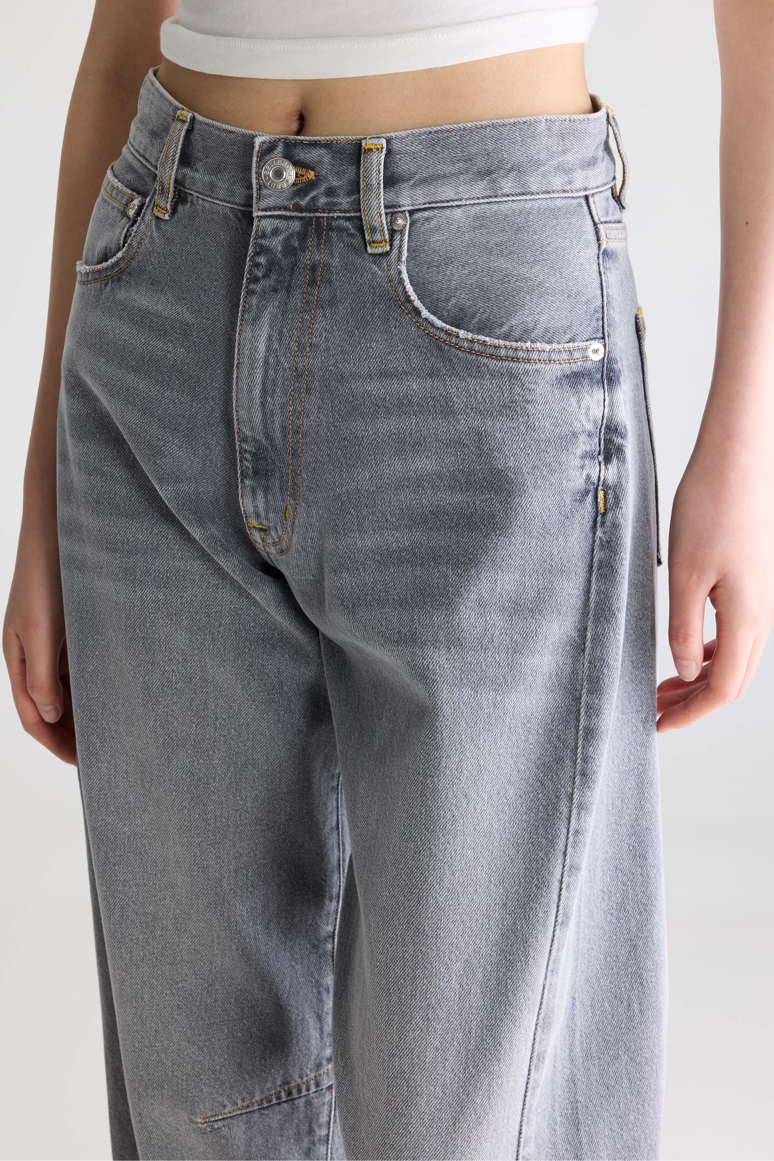 Denim N. 82 ballonjeans (261 / W / GREY BLEACH)