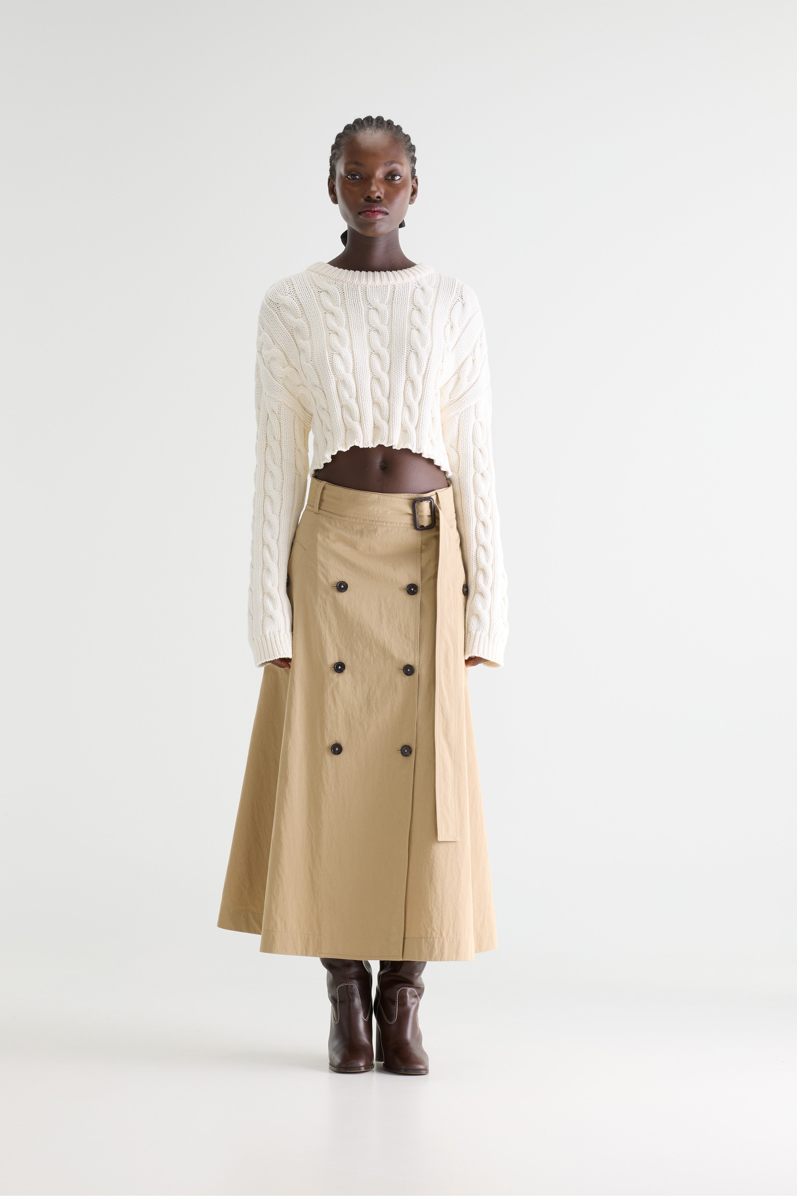 Hettie Midi Skirts - Earth For Women | Bellerose