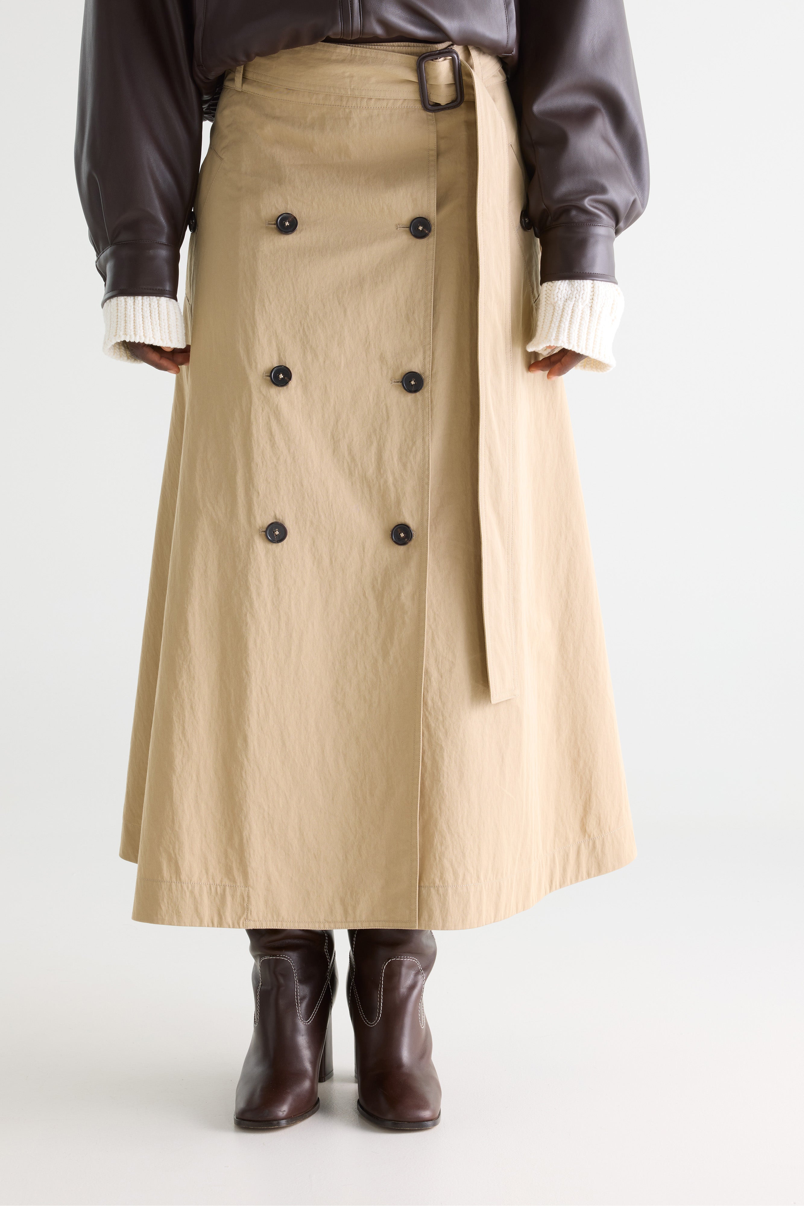 Hettie Midi Skirts - Earth For Women | Bellerose