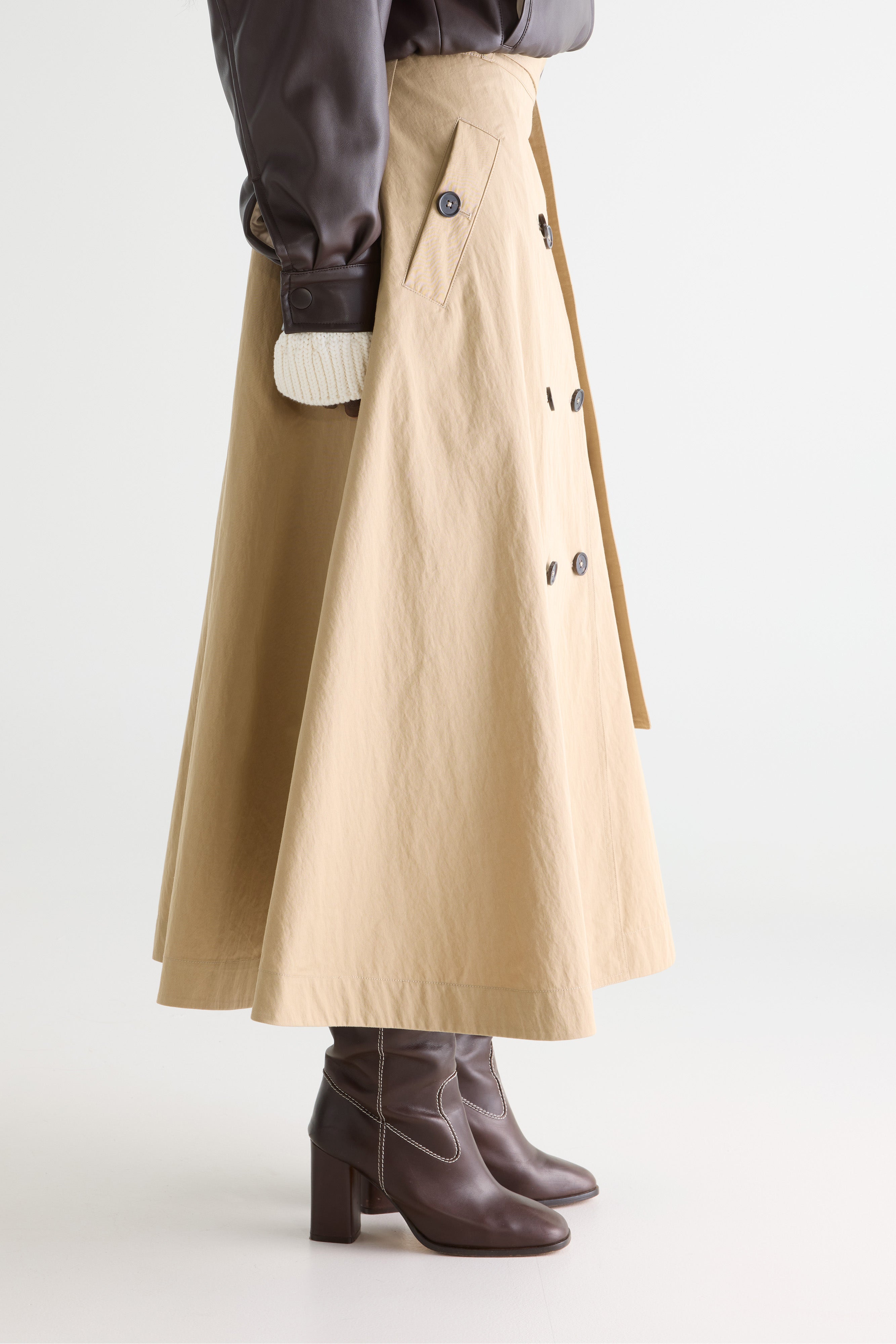 Hettie Midi Skirts - Earth For Women | Bellerose