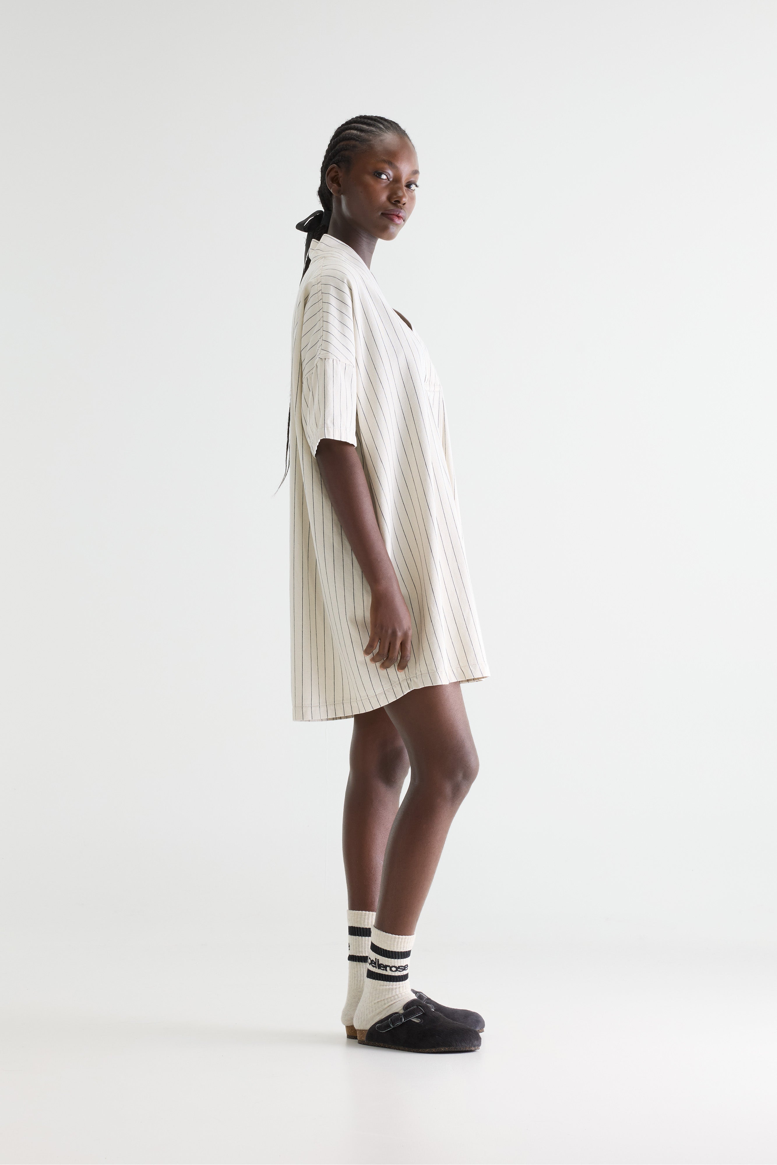 Pax denim dress (261 / W / STRIPE A)