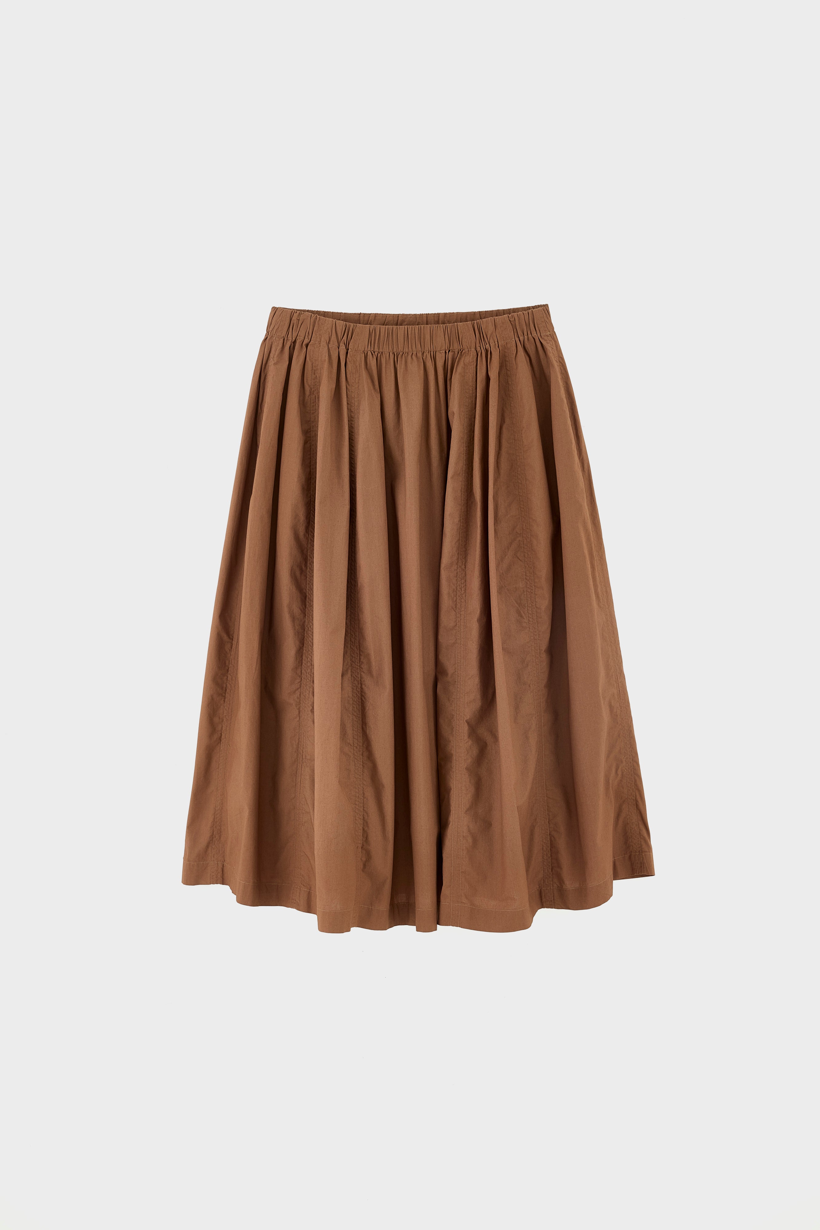 Cinley midi skirt (261 / W / CHOCOLATE)