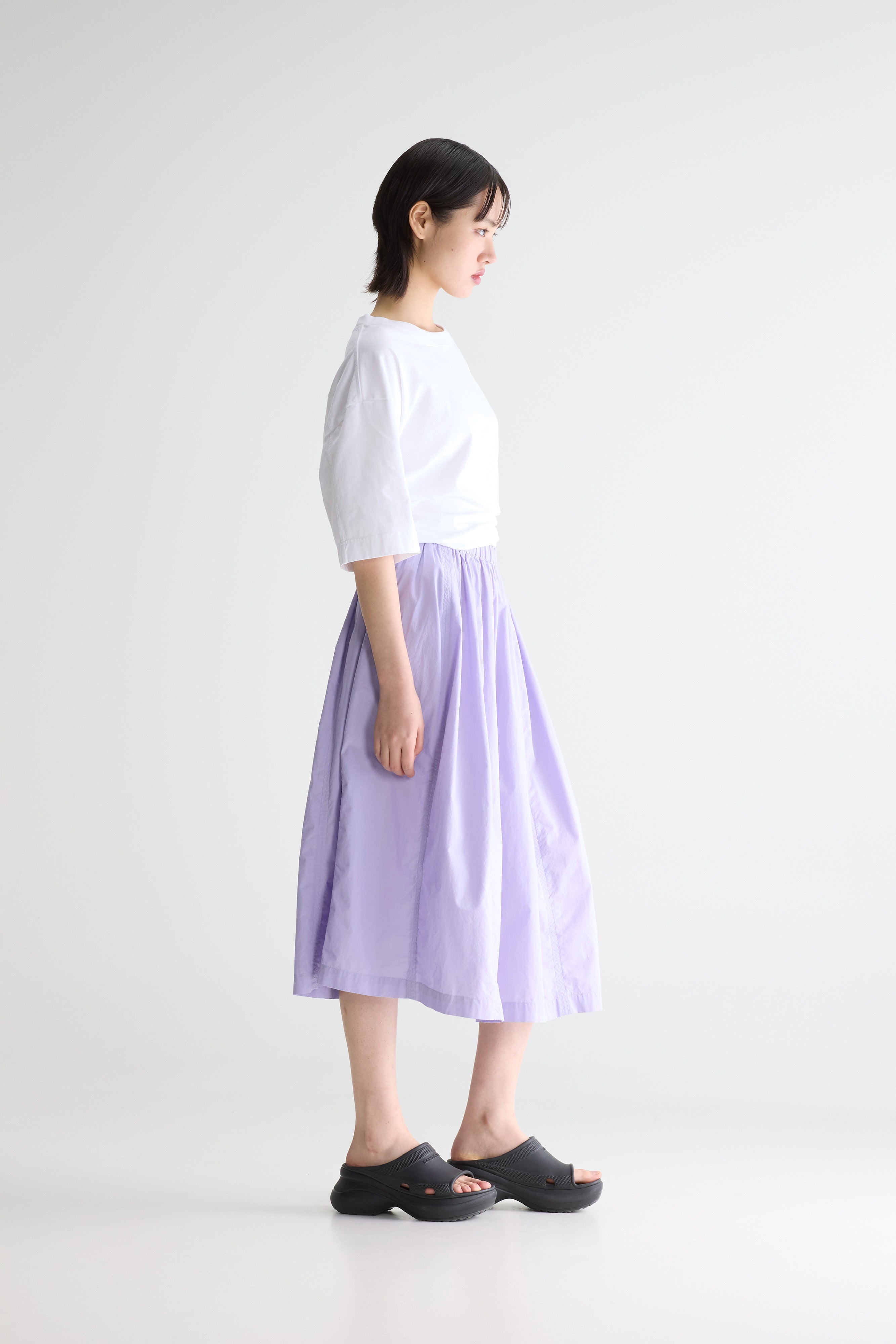 Cinley midi skirt (261 / W / IRIS)