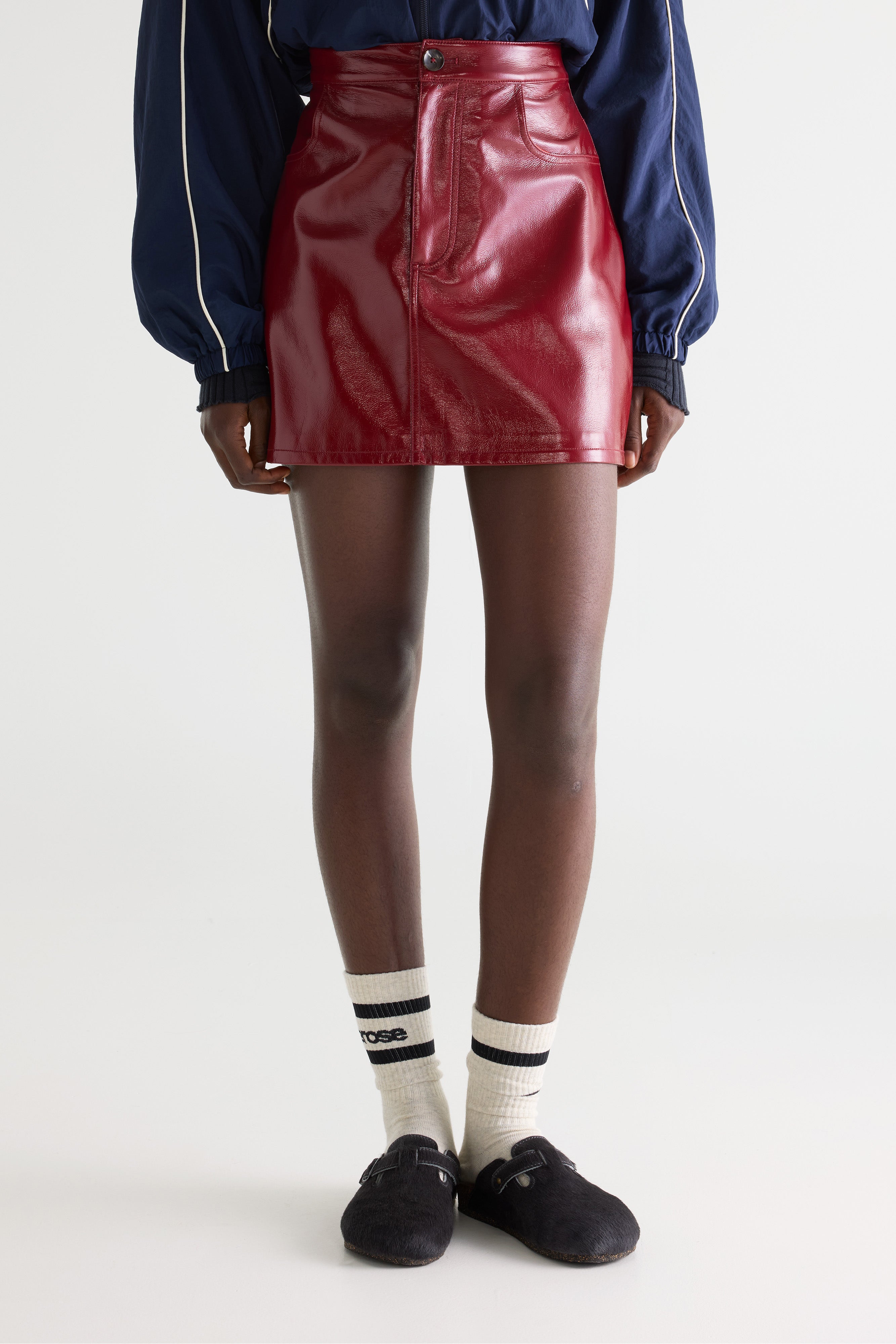 Sour Mini Skirt - Cerise For Women | Bellerose