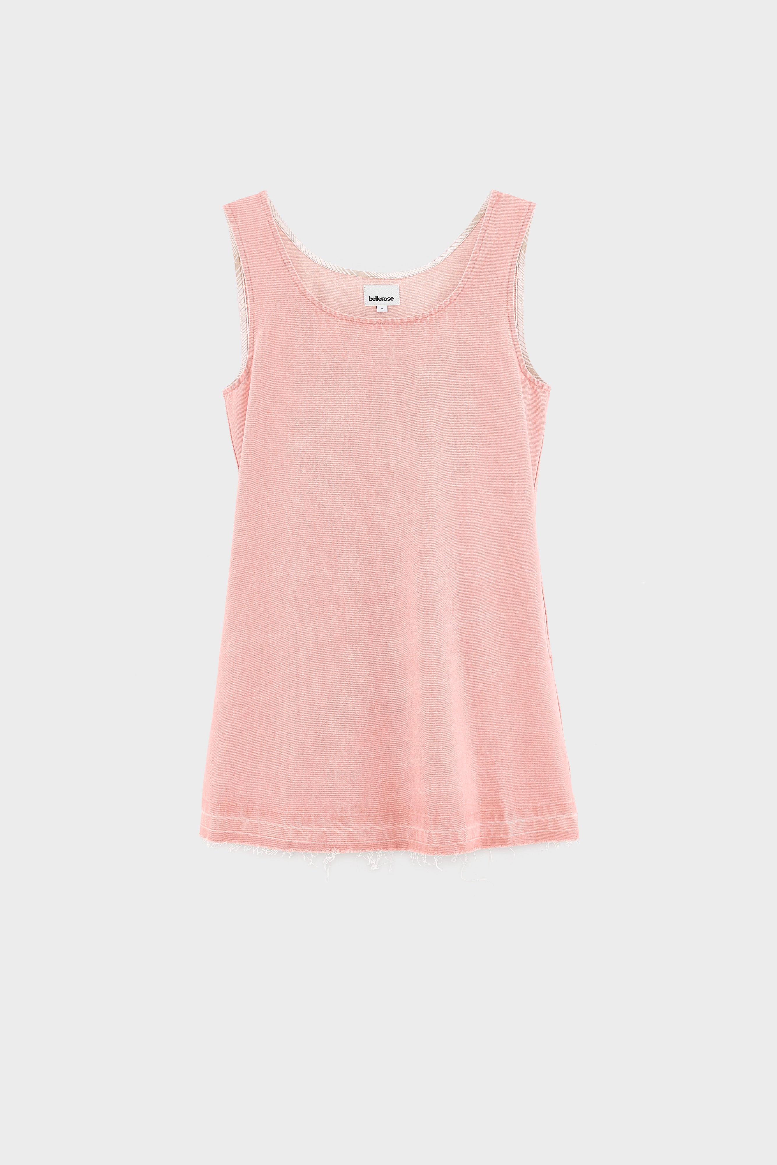 Mini-robe en denim Junie (261 / W / VNTG STONE WASH)