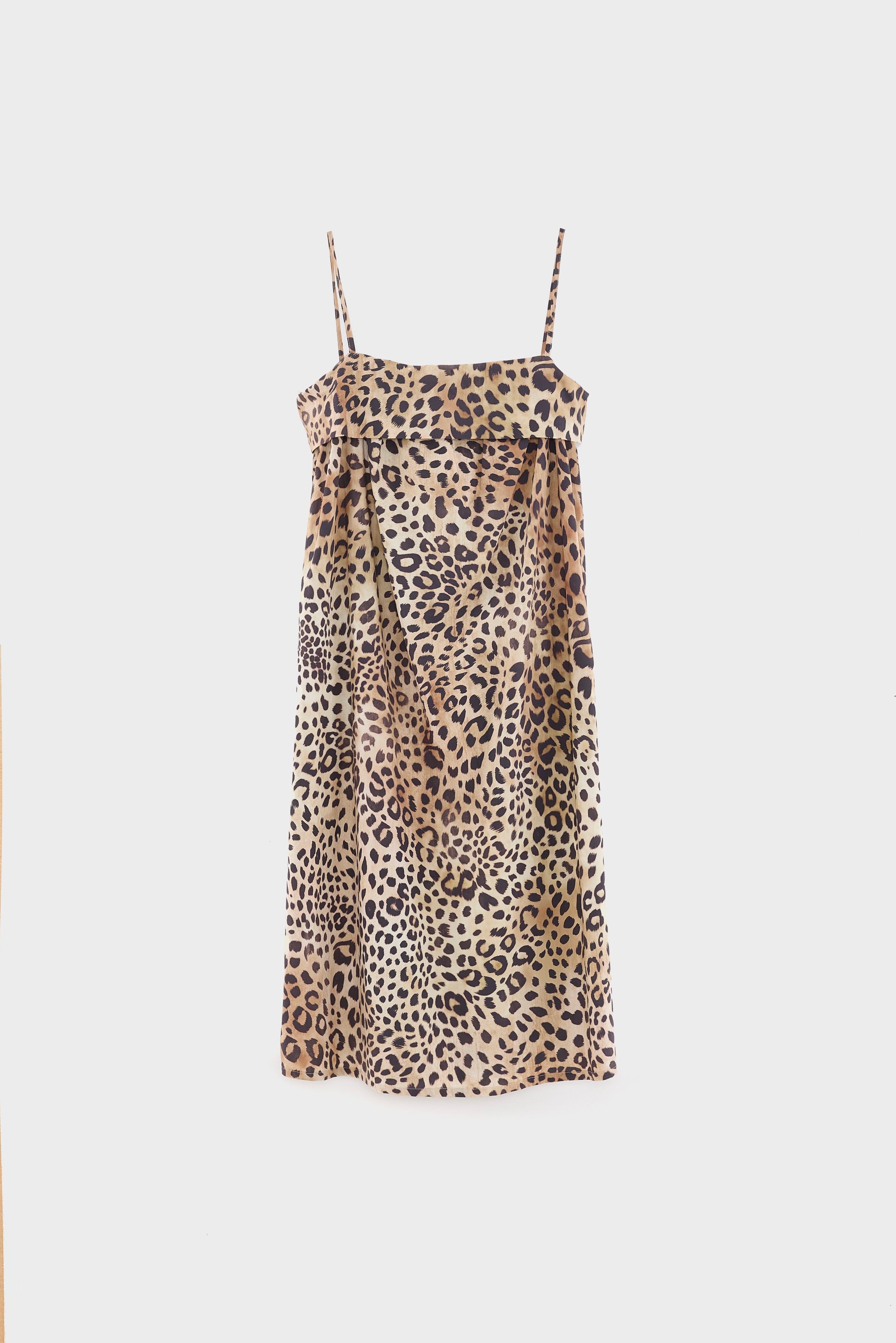 Tokyo leopard midi dress (261 / W / COMBO A)