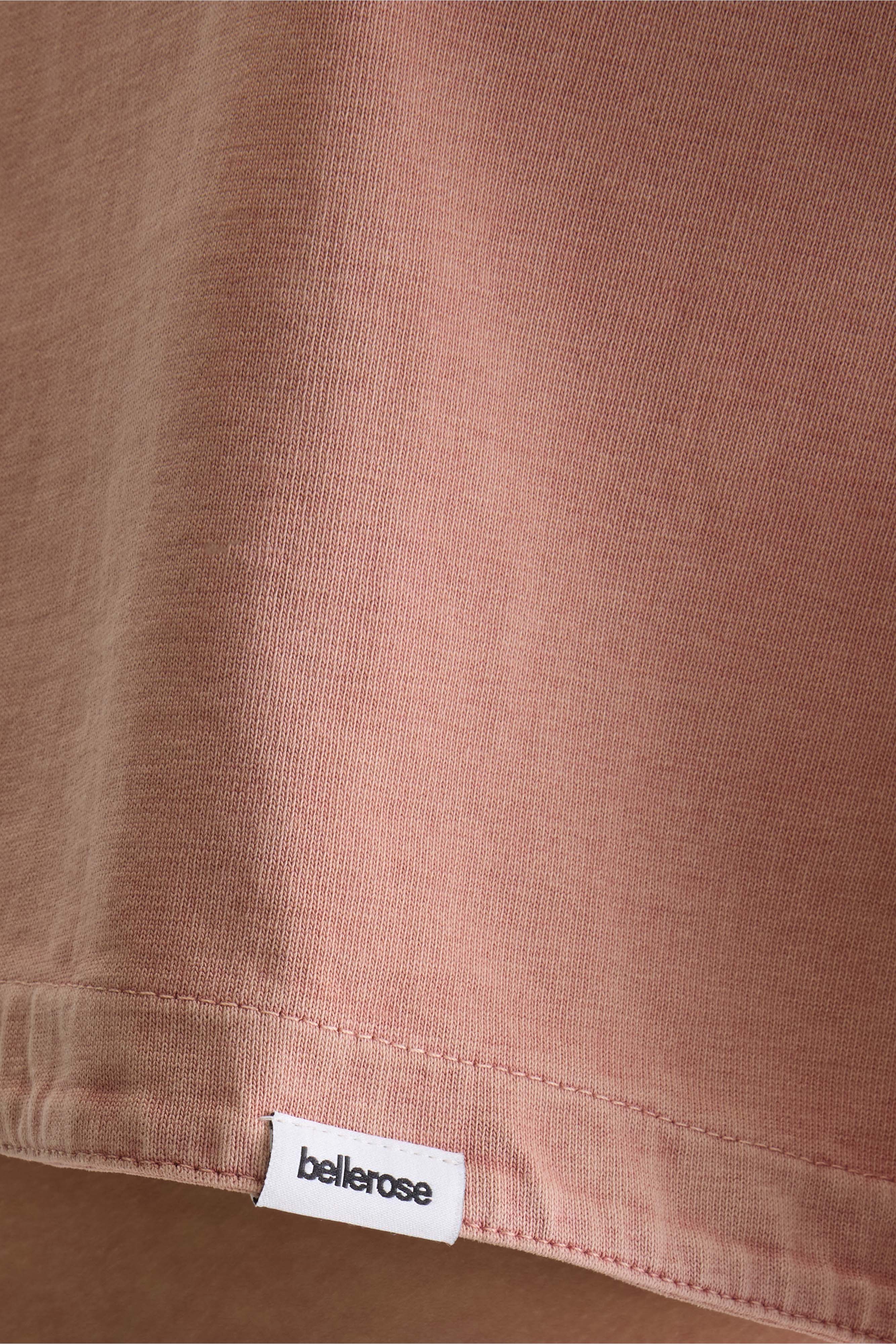 Fan Cropped T-shirt - Etruscan red For Women | Bellerose