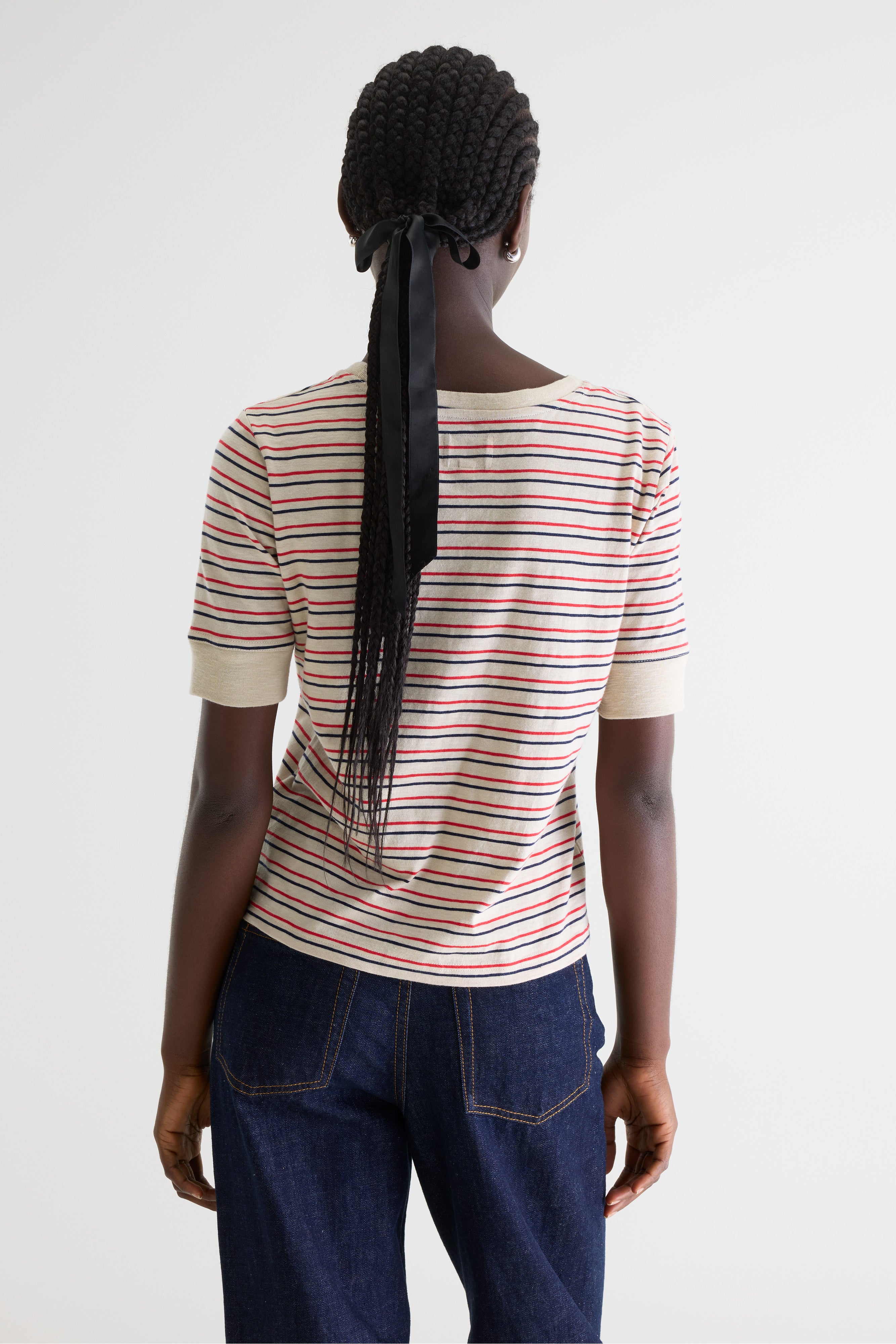 Cias slim striped t-shirt (261 / W / STRIPE A)