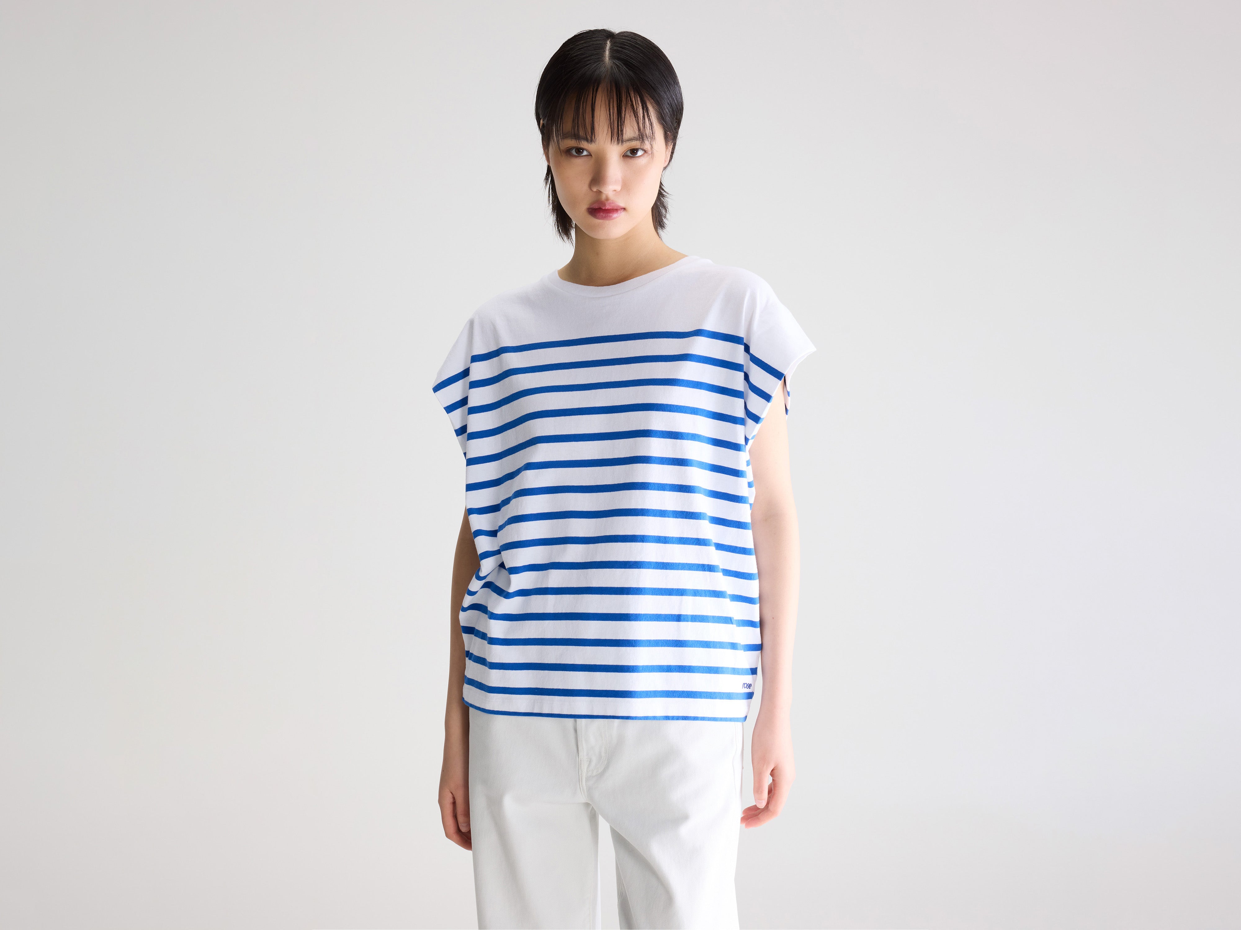 Vice sleeveless t-shirt (261 / W / STRIPE A)