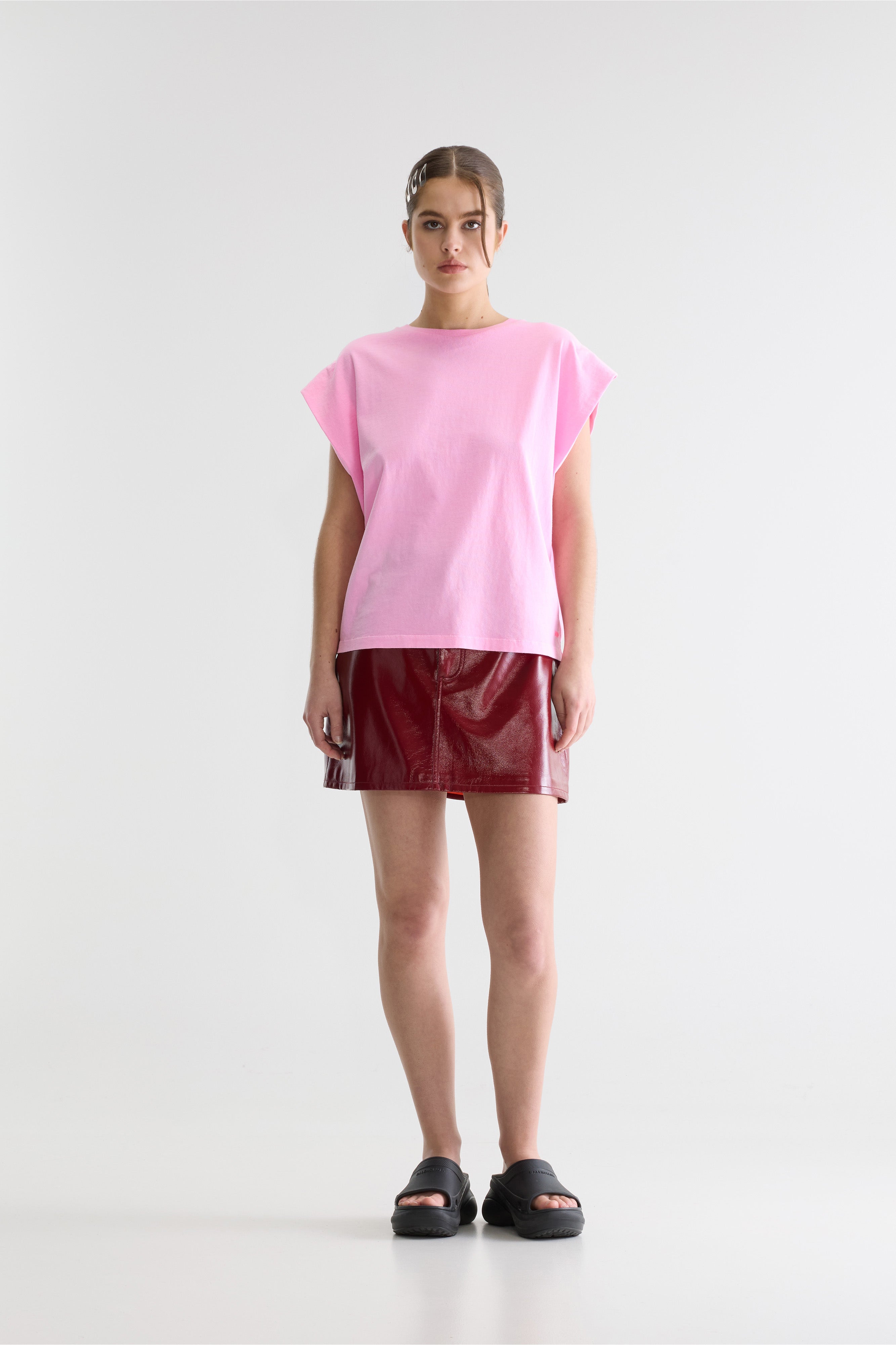 Vice sleeveless t-shirt (261 / W / FLUO PINK)