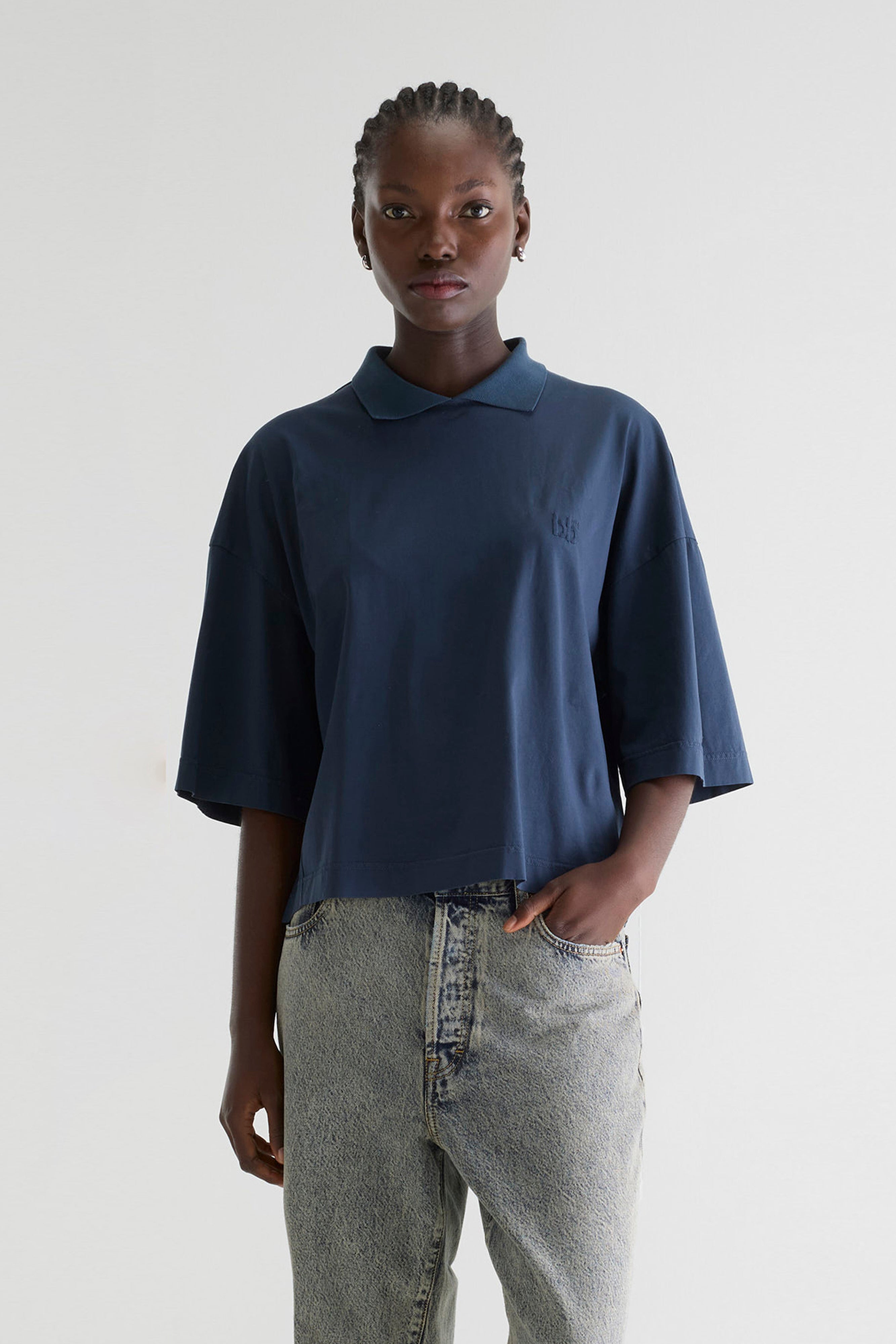 Frey Polo-collar T-shirt - Parker For Women | Bellerose