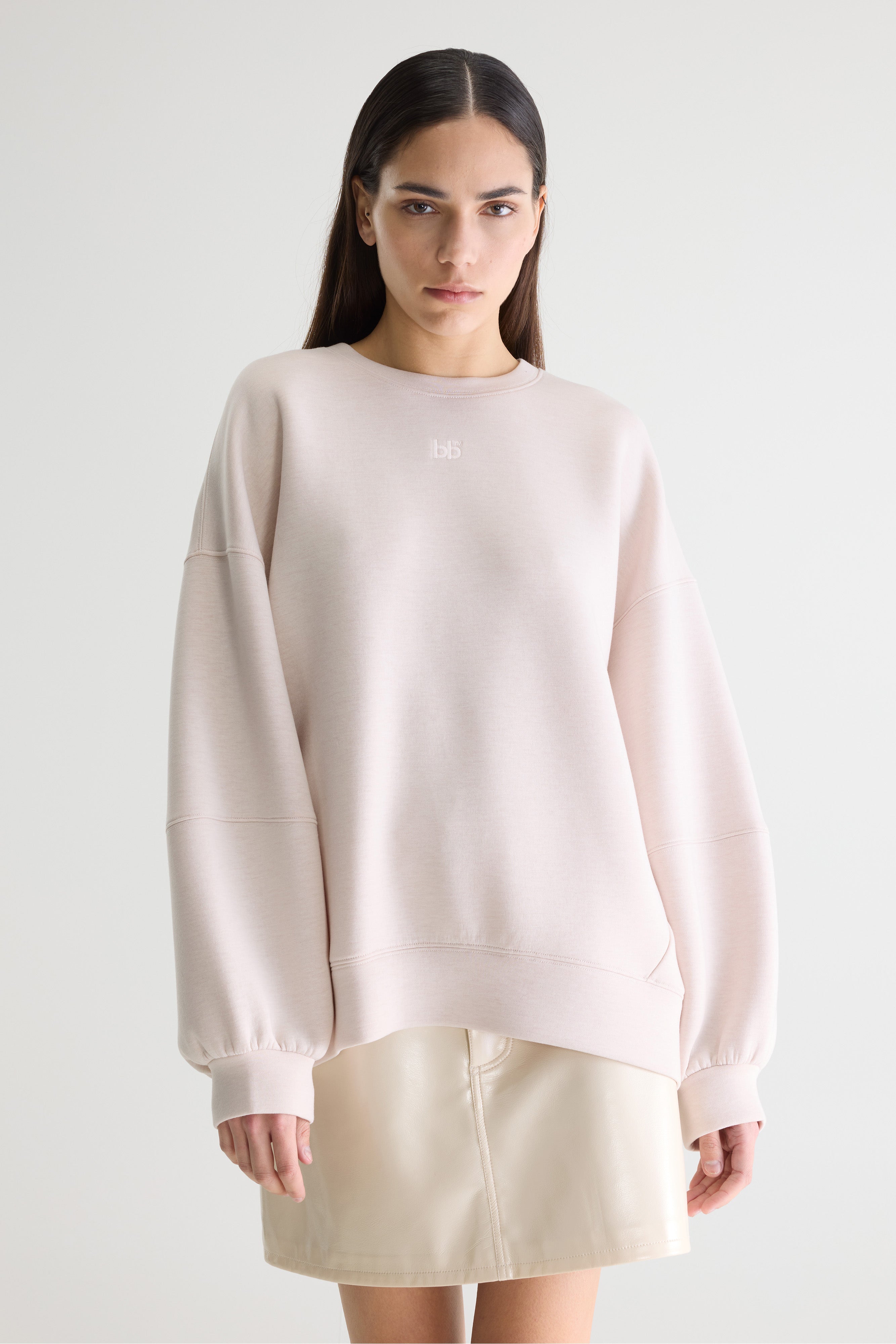 Trig Crewneck Sweatshirt - Cream For Women | Bellerose
