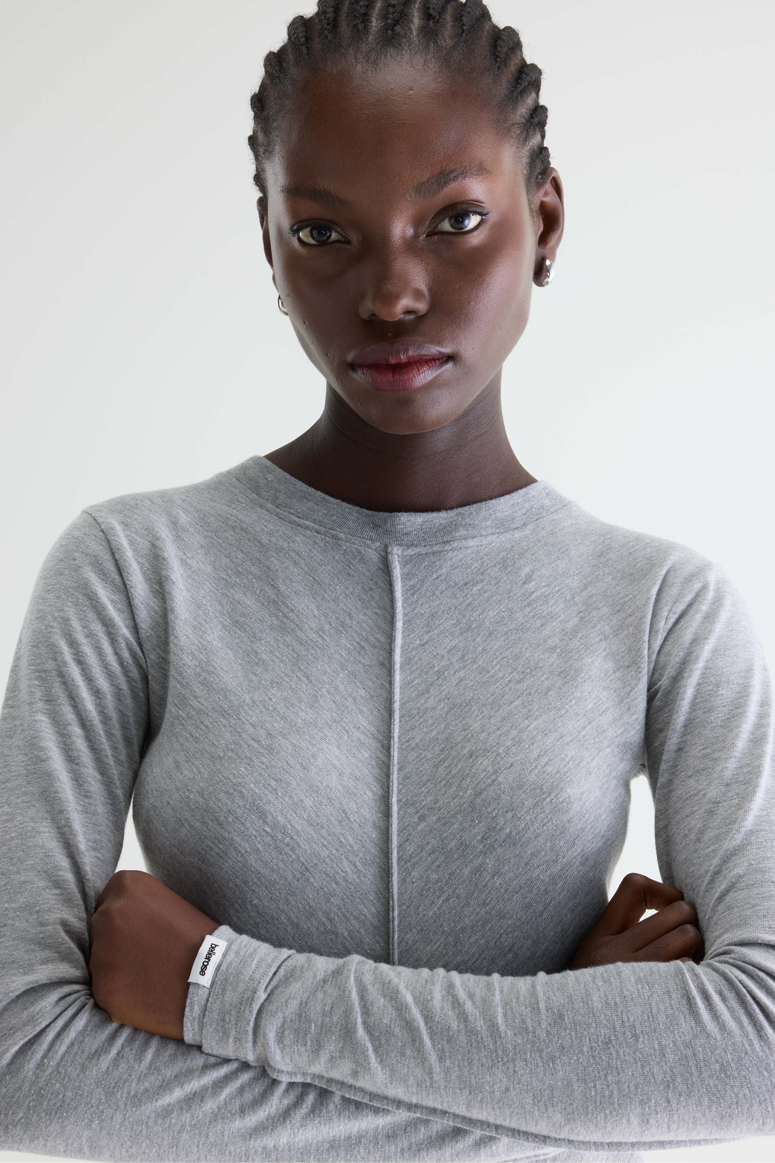 Mendy Long-sleeve T-shirt - H. grey For Women | Bellerose