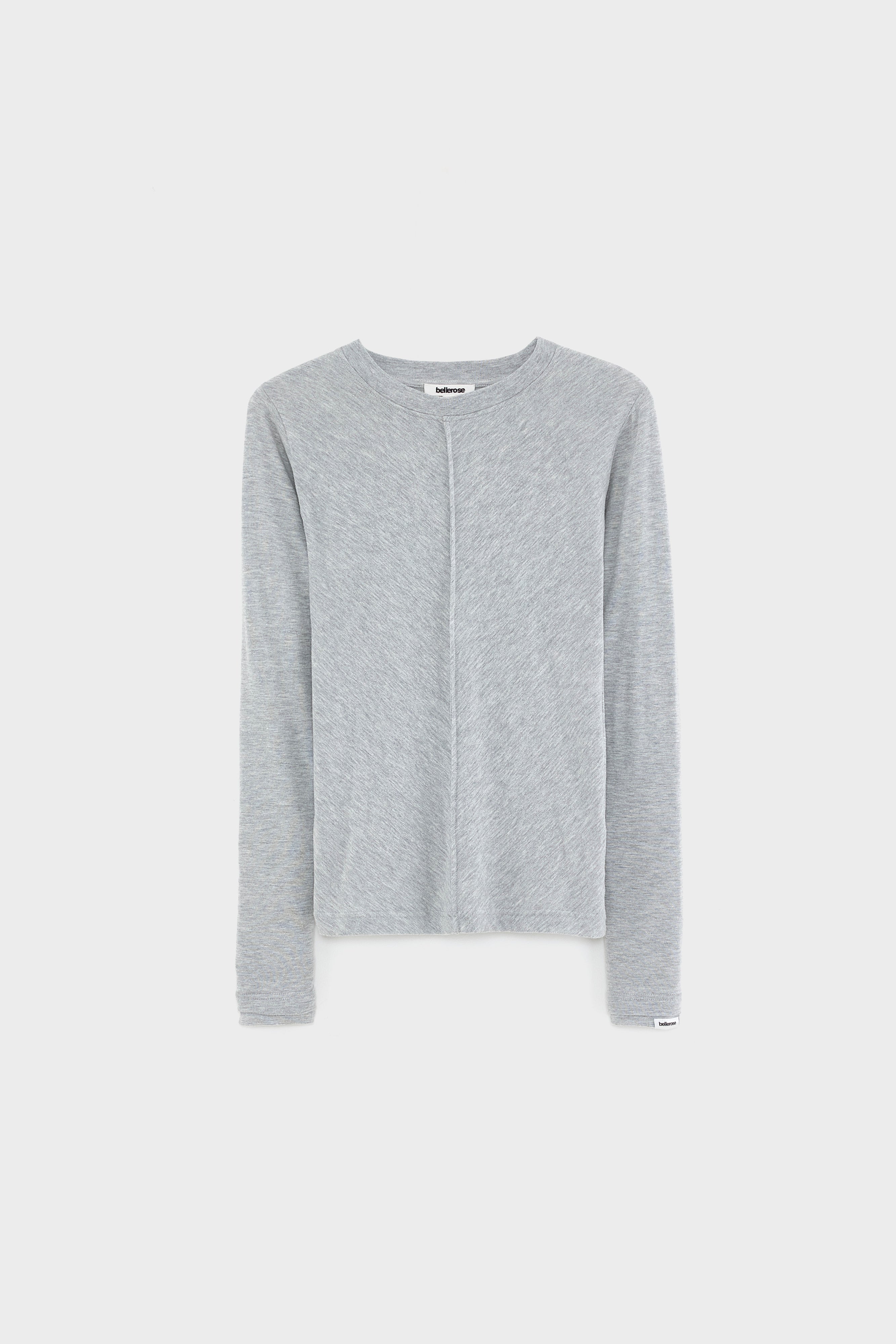 Mendy t-shirt met lange mouwen (261 / W / H. GREY)