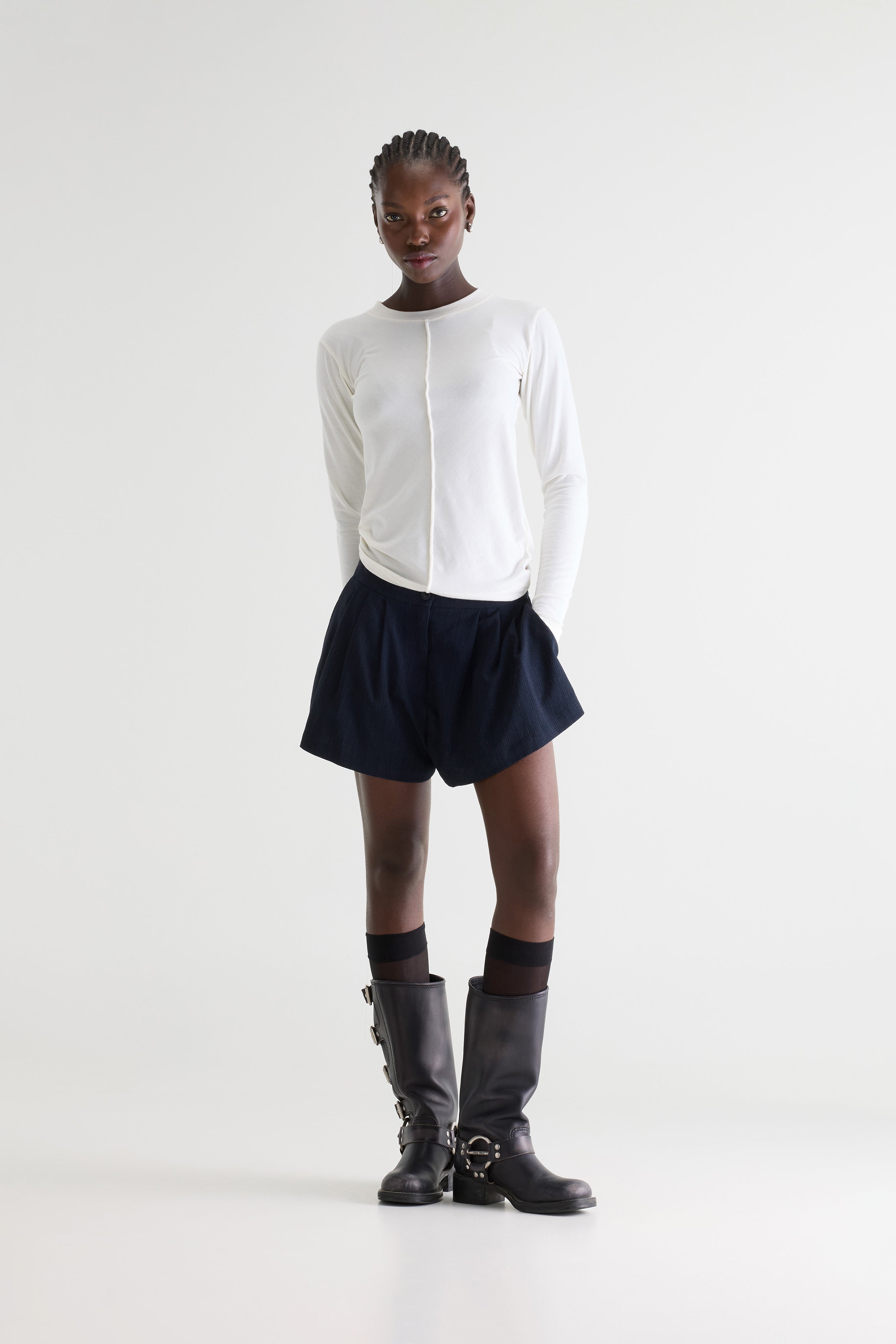 Mendy Long-sleeve T-shirt - Natural For Women | Bellerose