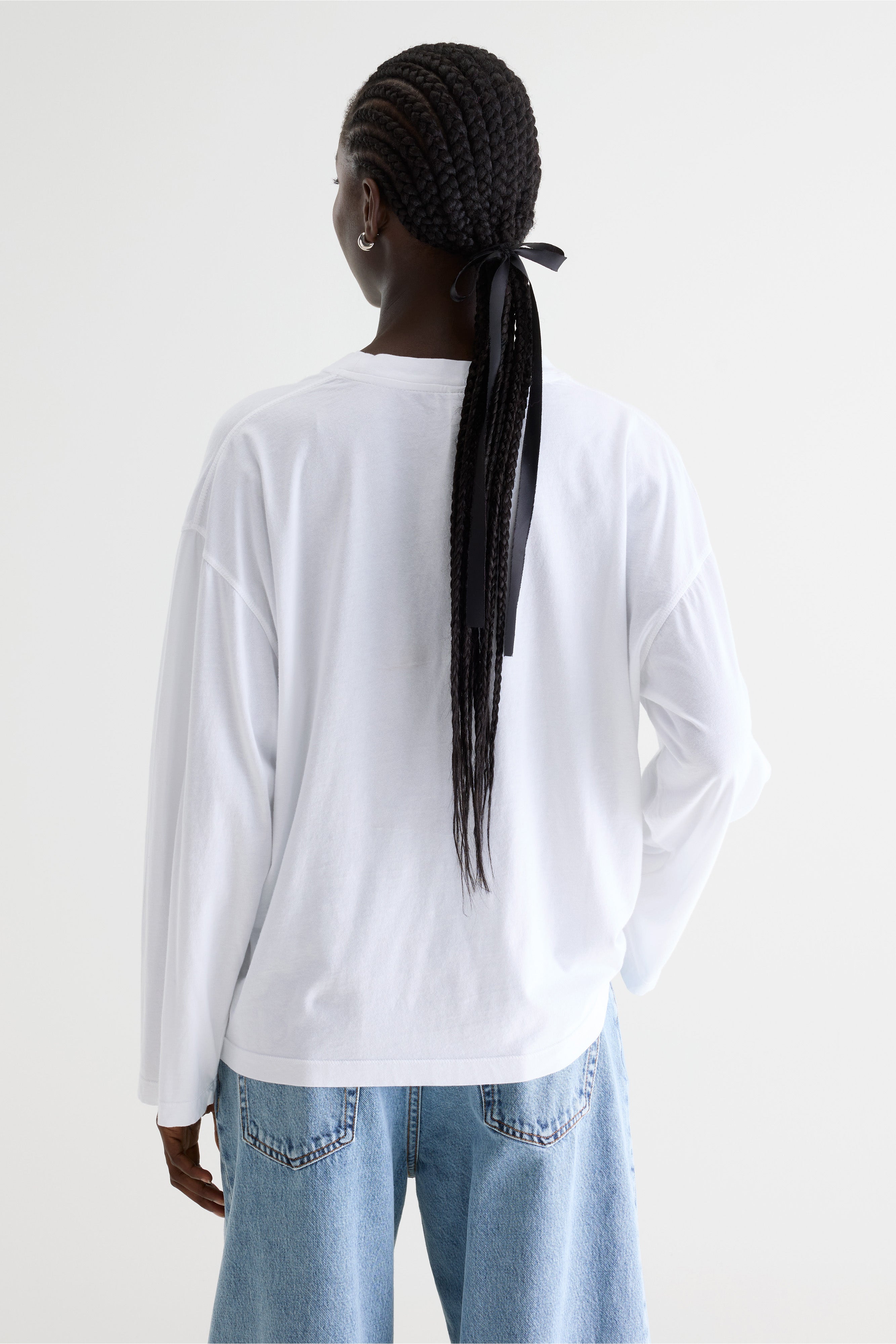 Fandy Long Sleeve T-shirt - White For Women | Bellerose