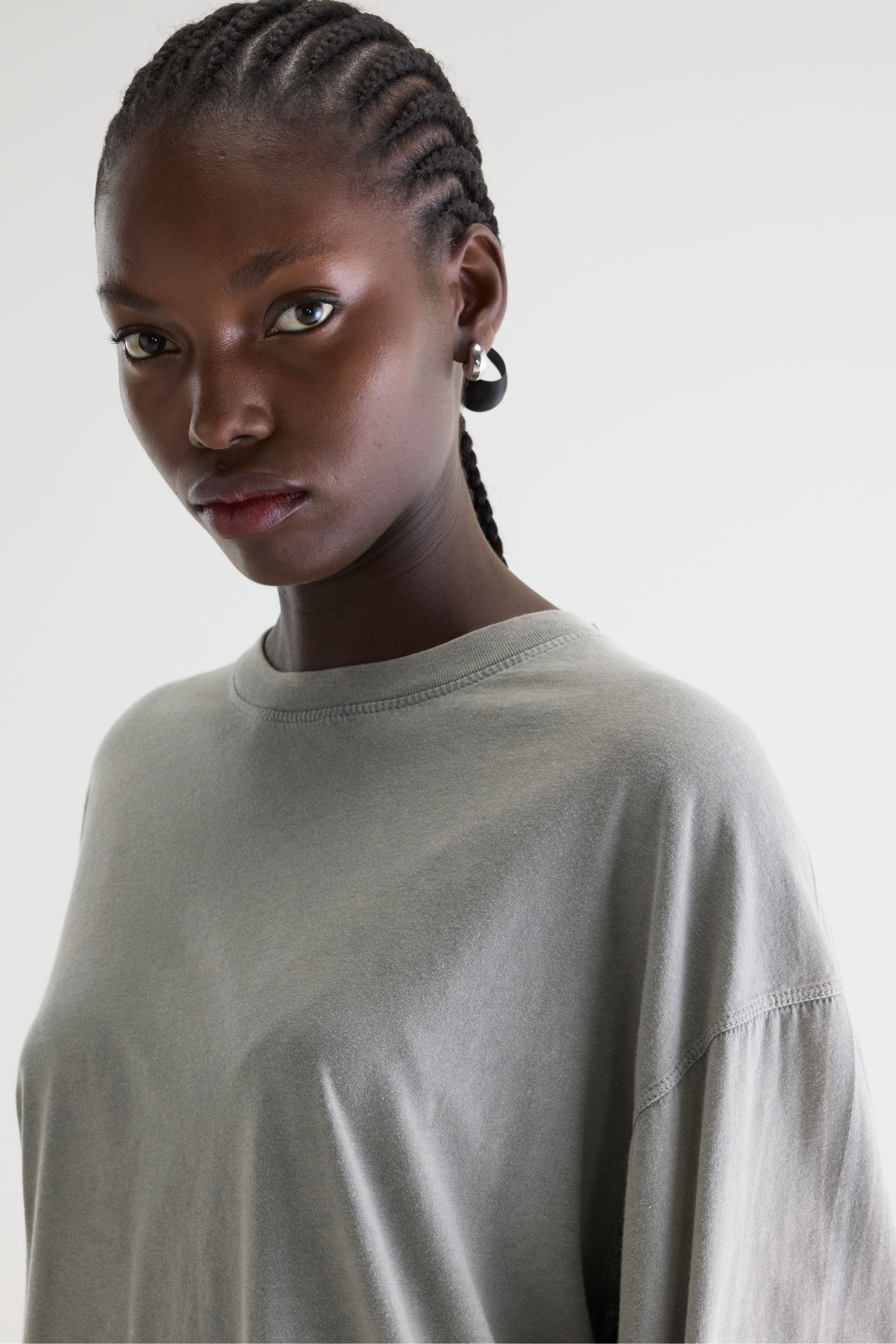 Fandy Long Sleeve T-shirt - Bitume For Women | Bellerose