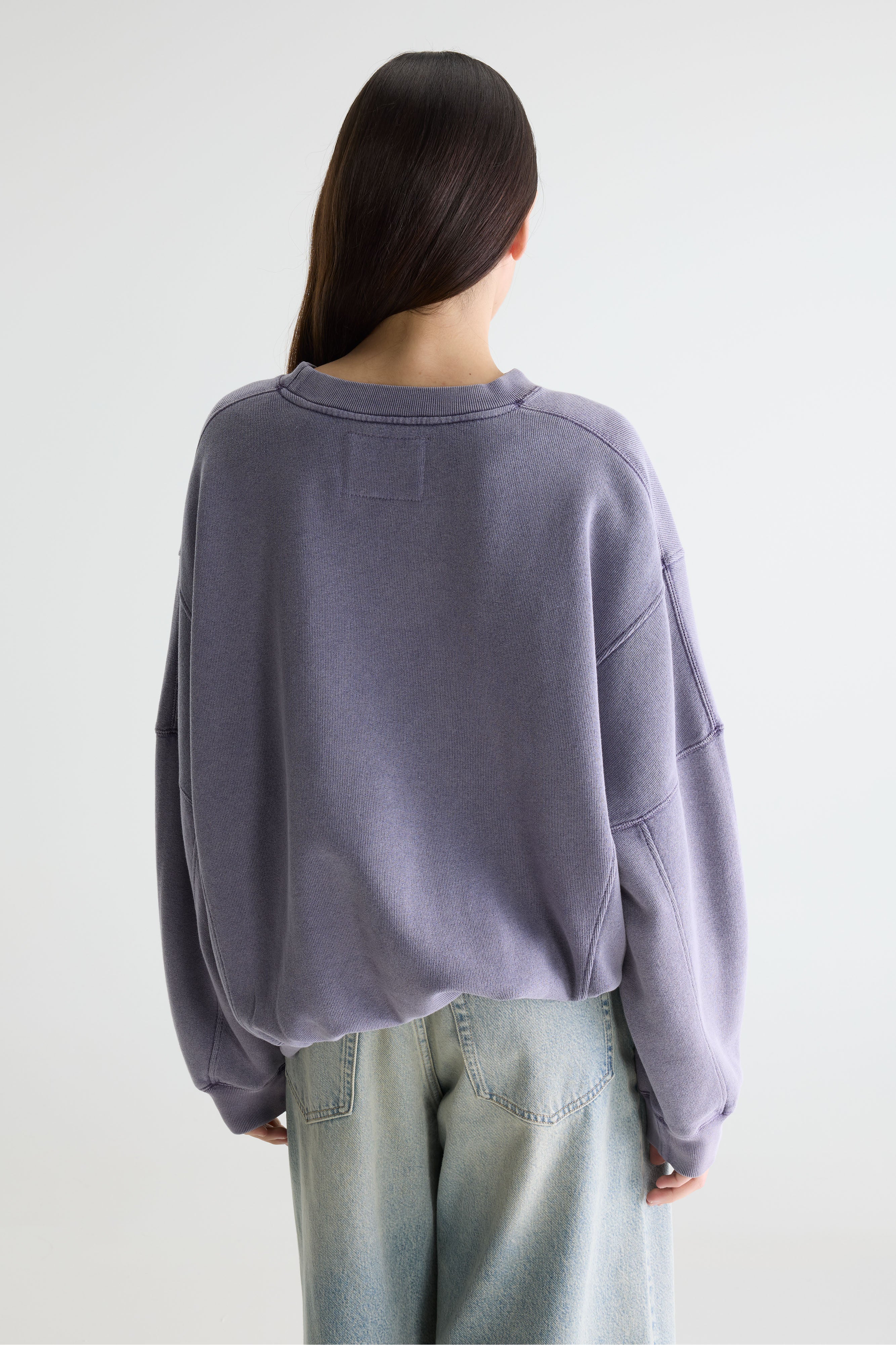 Flips Crewneck Sweatshirt - Grape For Women | Bellerose