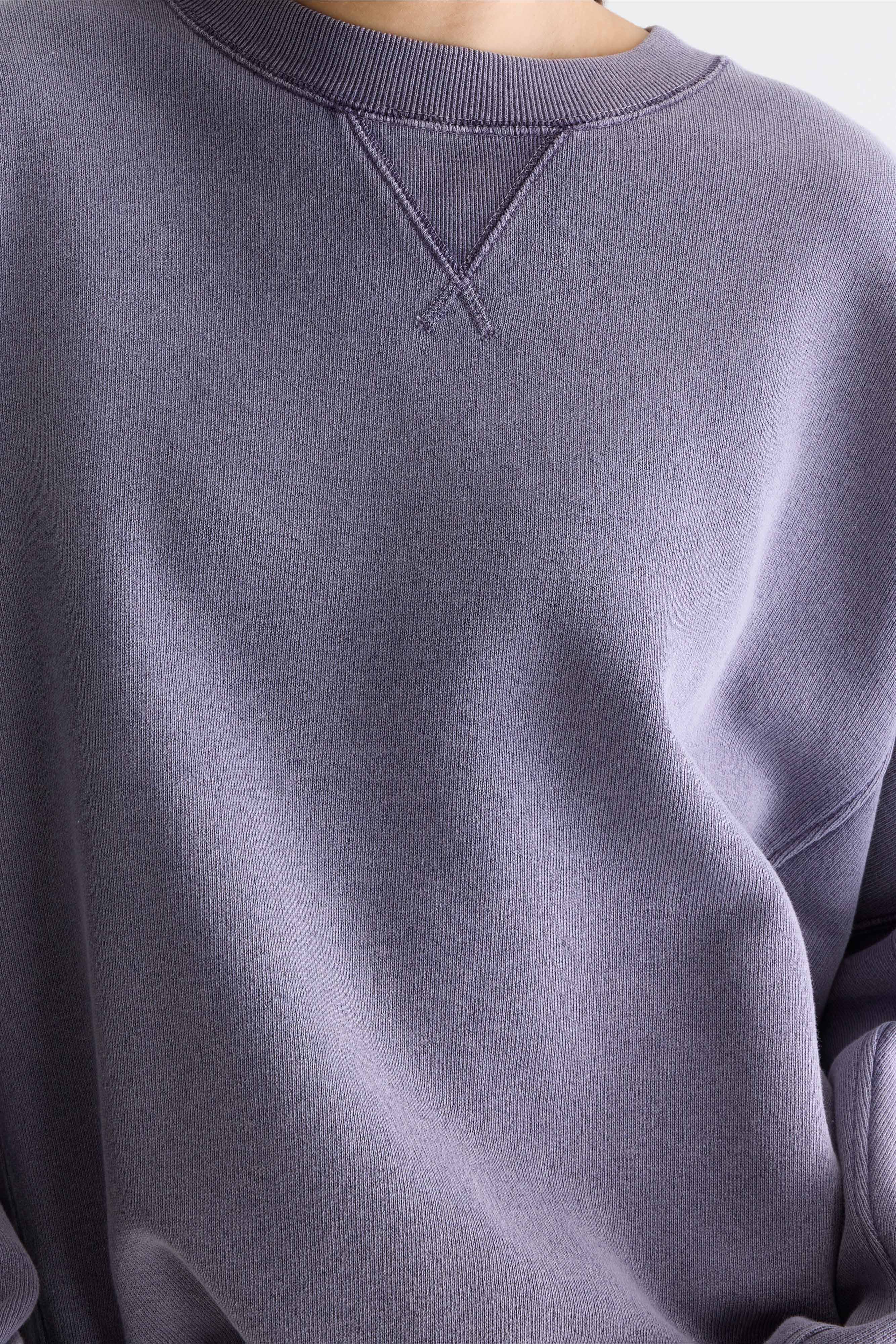 Flips crewneck sweatshirt (261 / W / GRAPE)