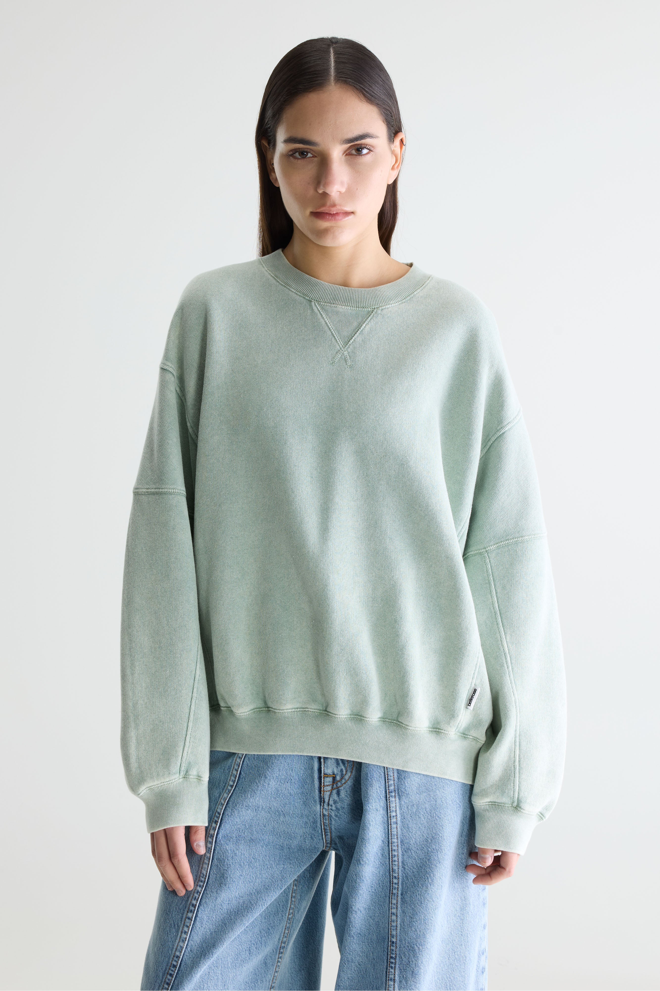 Flips Crewneck Sweatshirt - Jadeite For Women | Bellerose