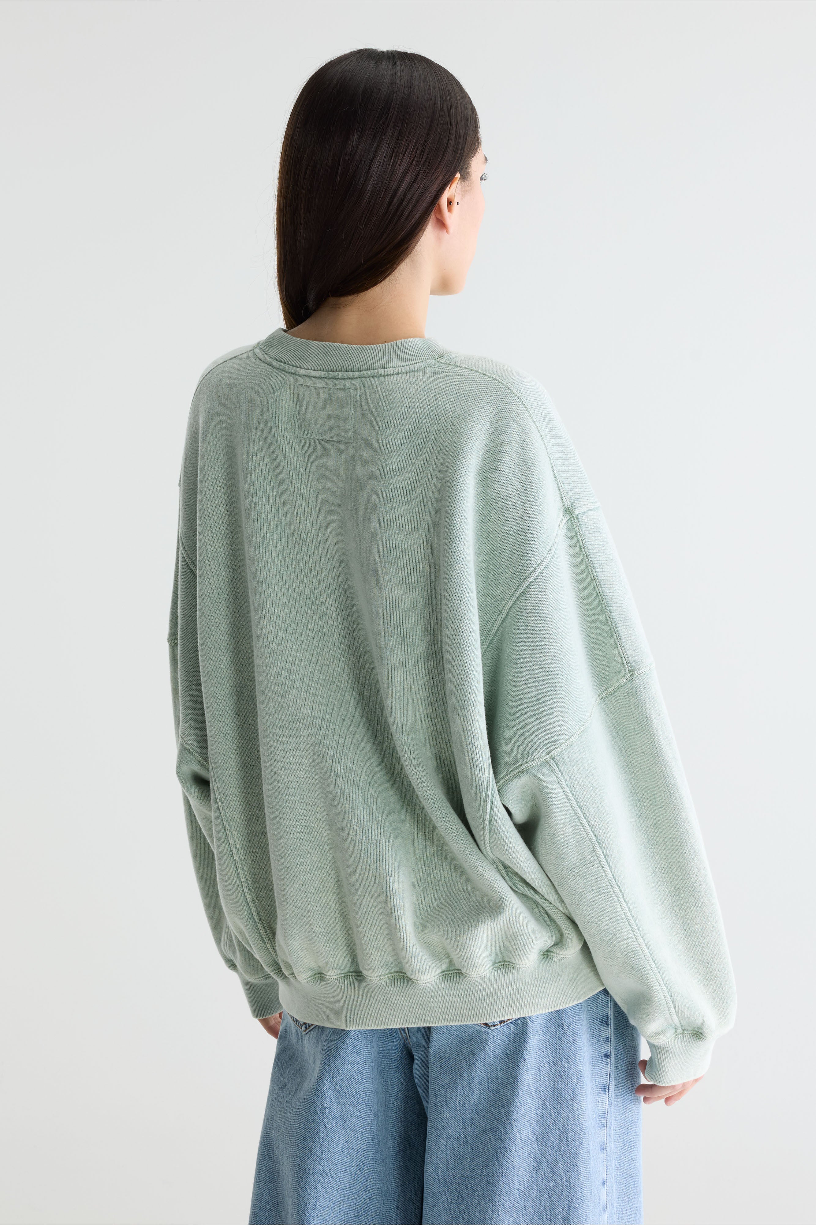 Flips Crewneck Sweatshirt - Jadeite For Women | Bellerose