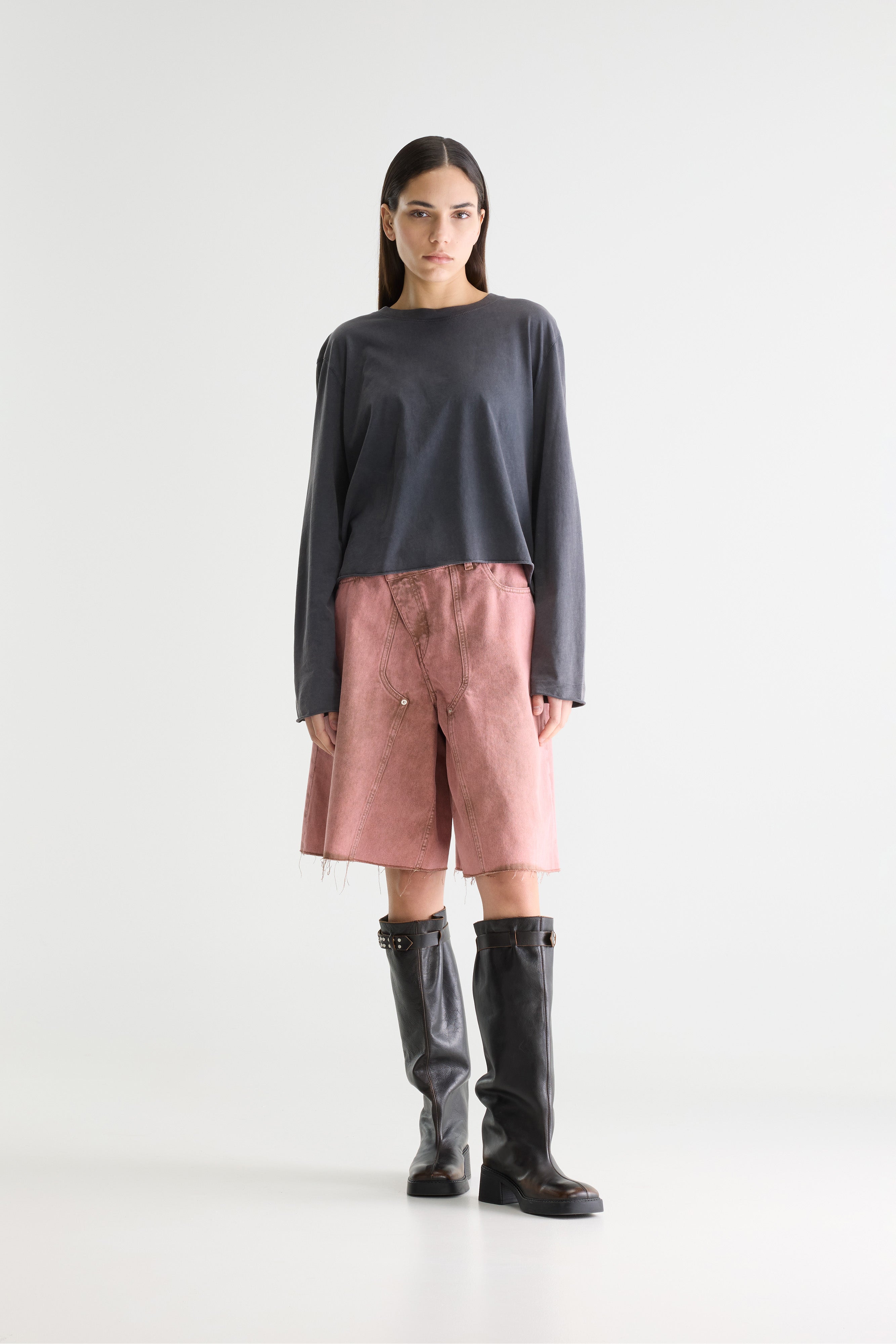Fercy Long-sleeve T-shirt - Black beauty For Women | Bellerose